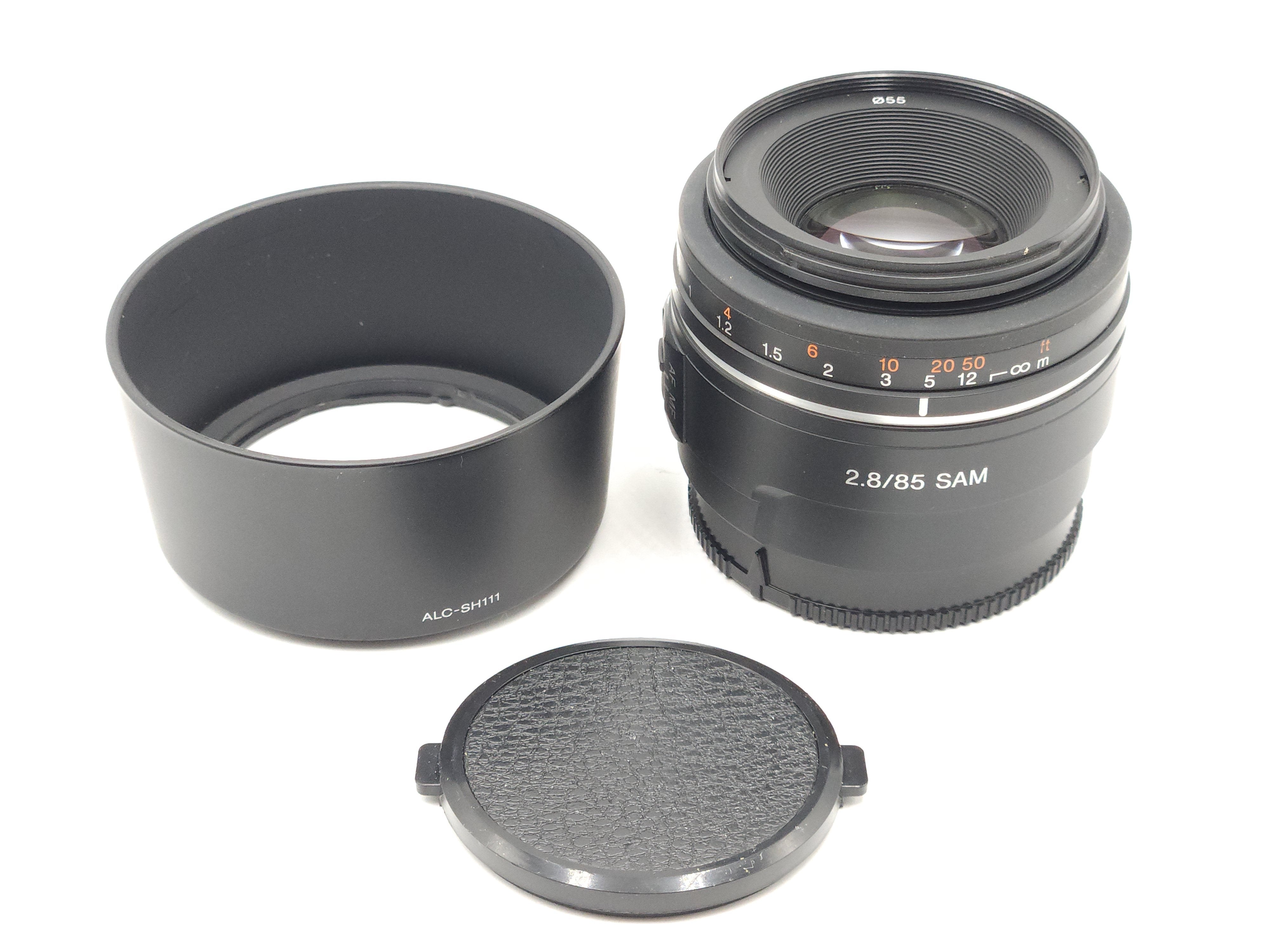 Used Sony 85mm f2.8 SAM Lens (A-Mount)