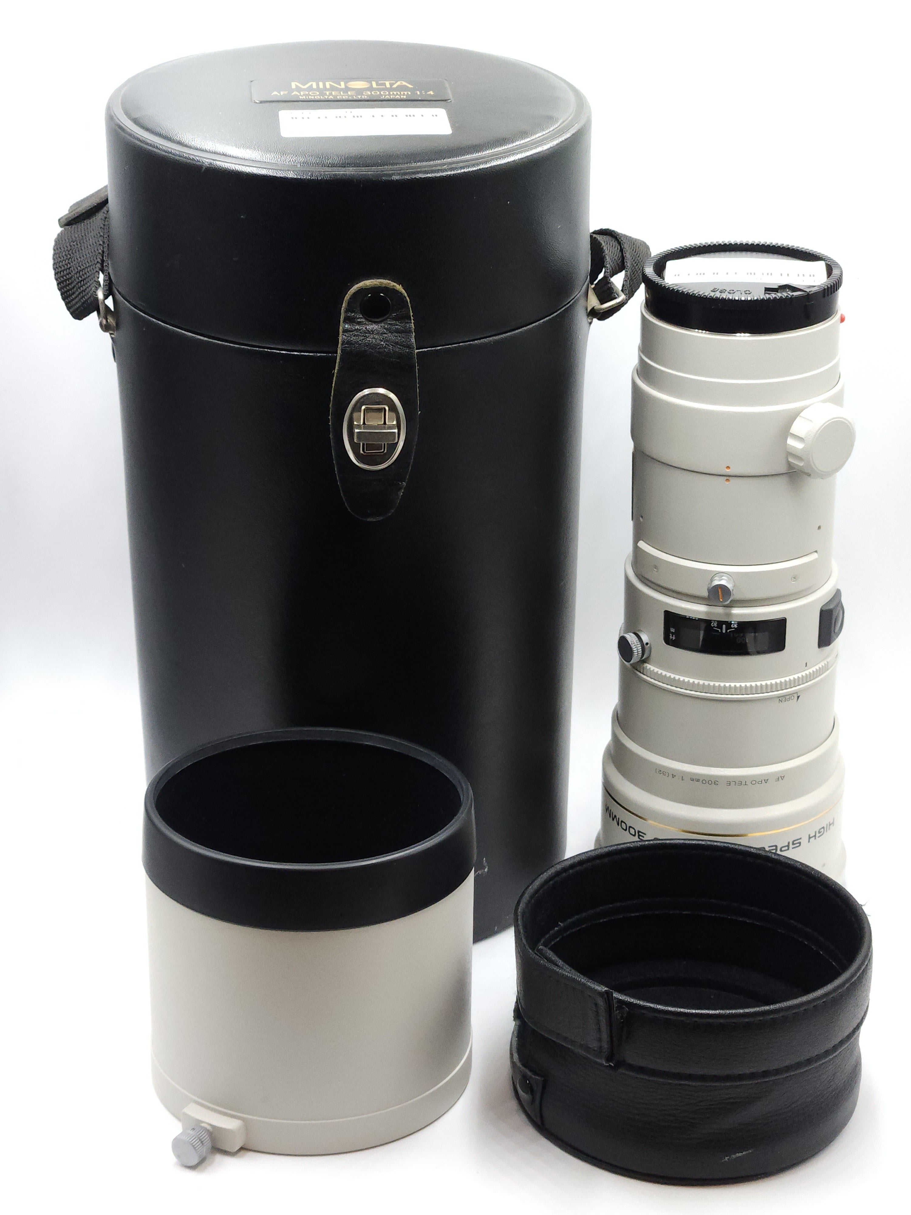 Used Minolta 300mm f4 APO Maxxum AF Lens