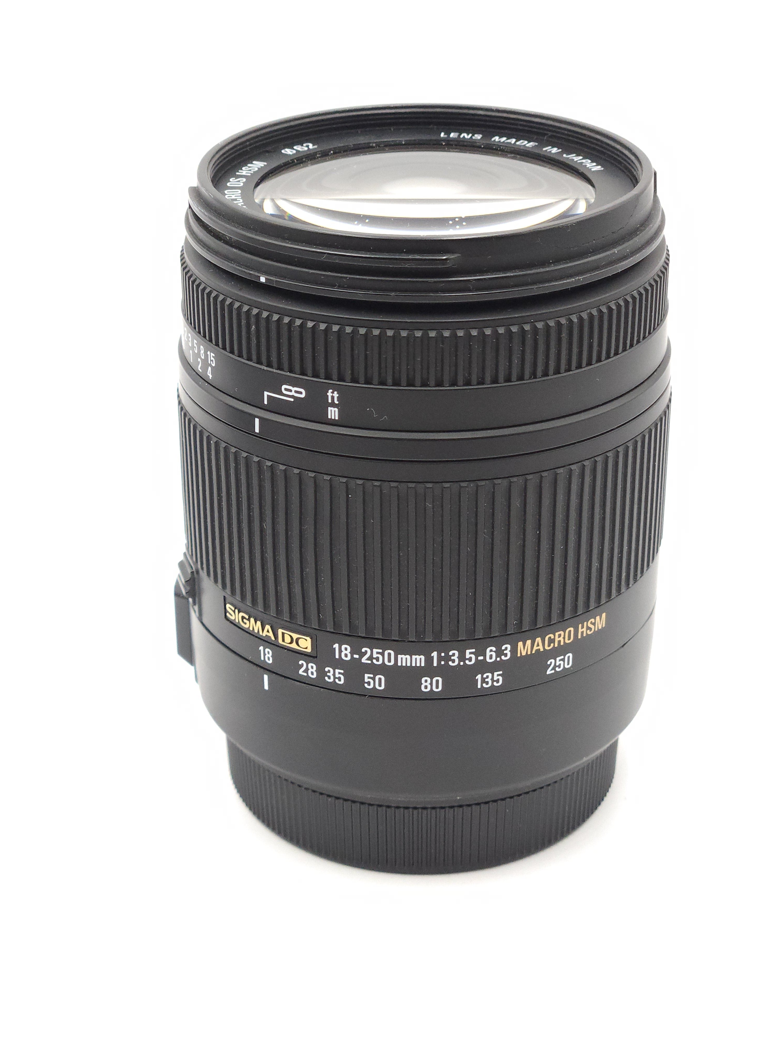 USED Sigma 18-250mm F3.5-6.3 DC OS for Canon