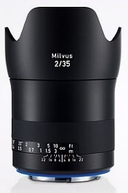 ZEISS Milvus 35mm f/2 ZE Lens for Canon  EF