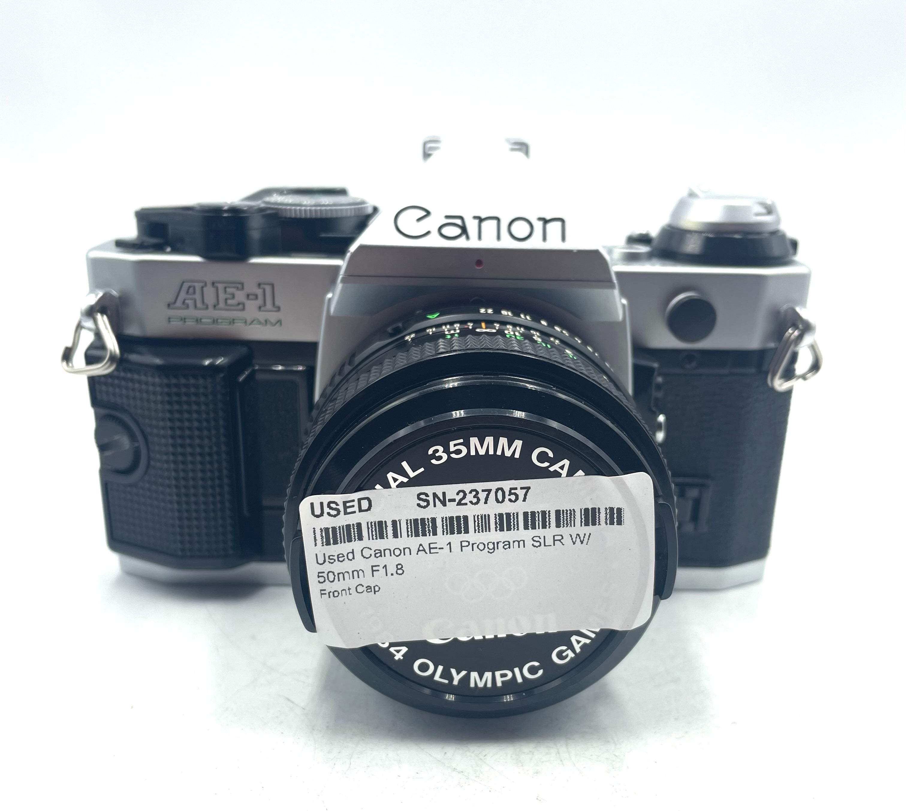 Used Canon AE-1 Program SLR W/ 50mm F1.8