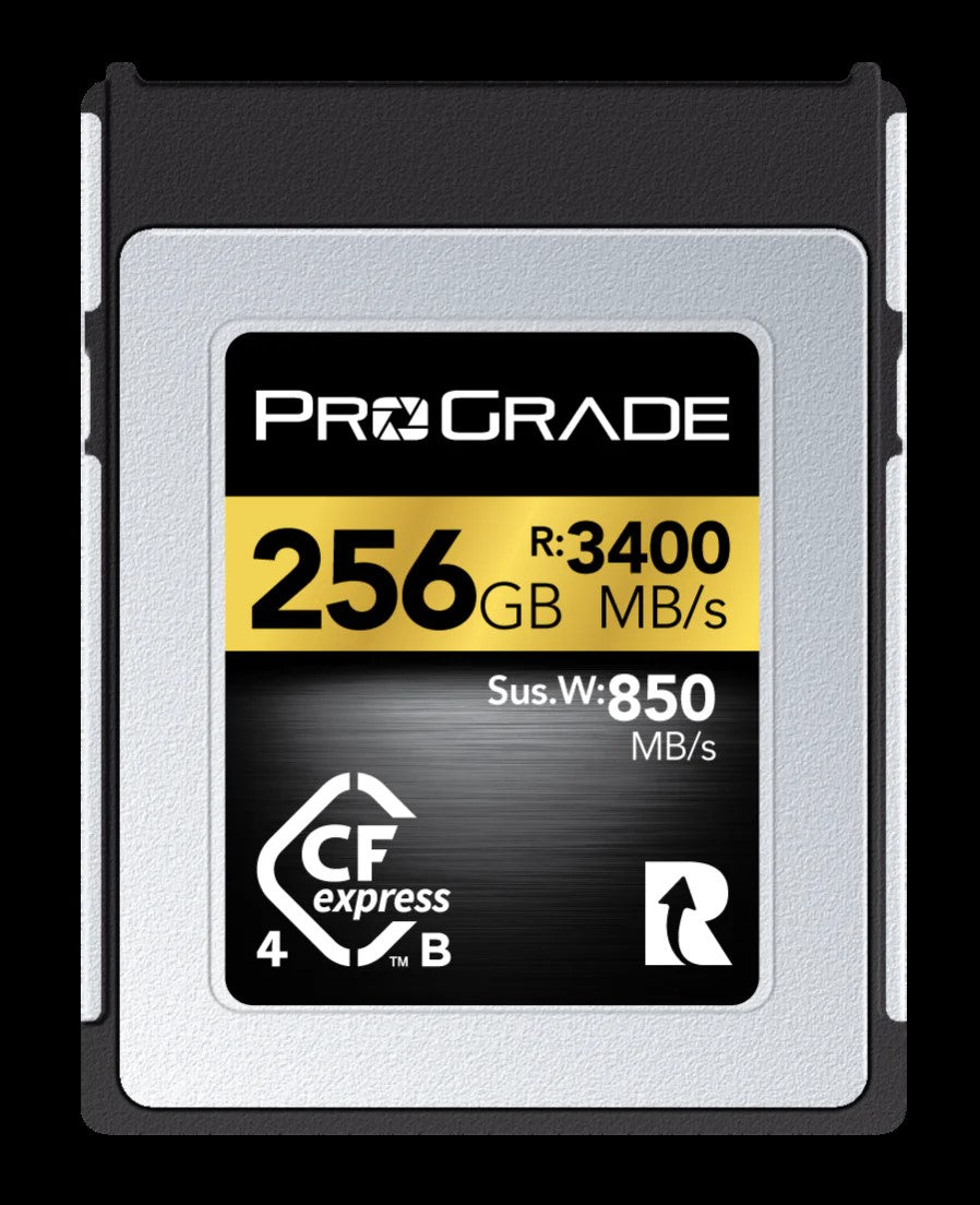 ProGrade Digital 256GB CFexpress 4.0 Type B Gold Memory Card