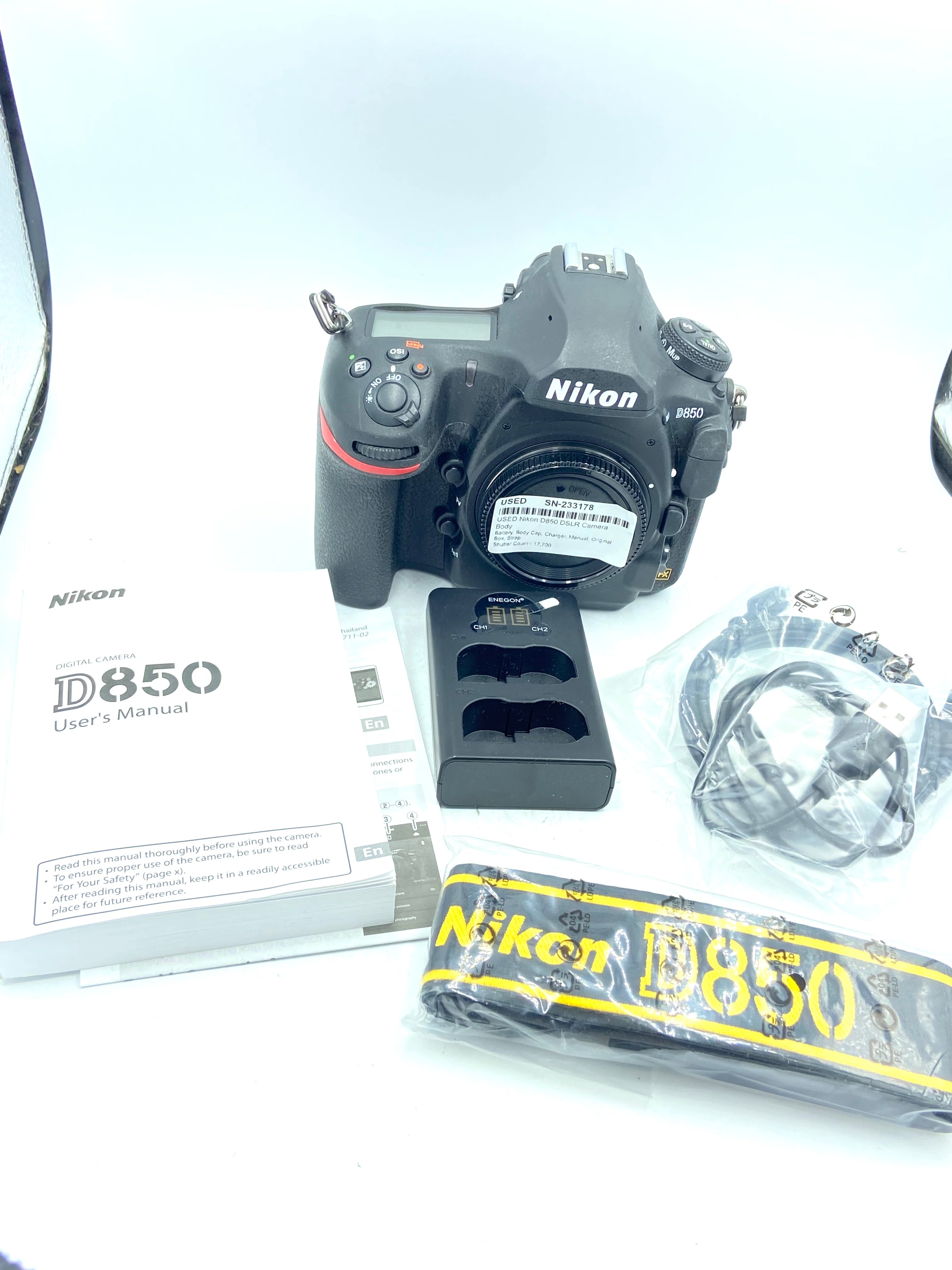 USED Nikon D850 DSLR Camera Body