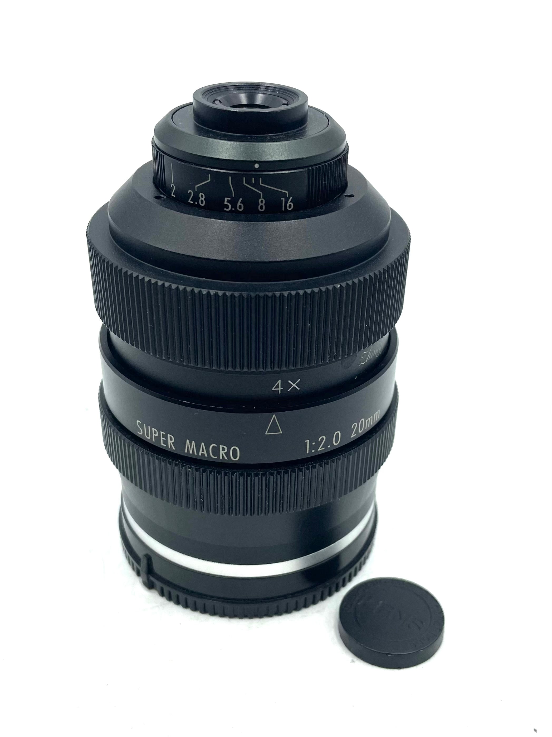 Used Zhongyi 20mm f2 4x Super Macro for Sony E-Mount