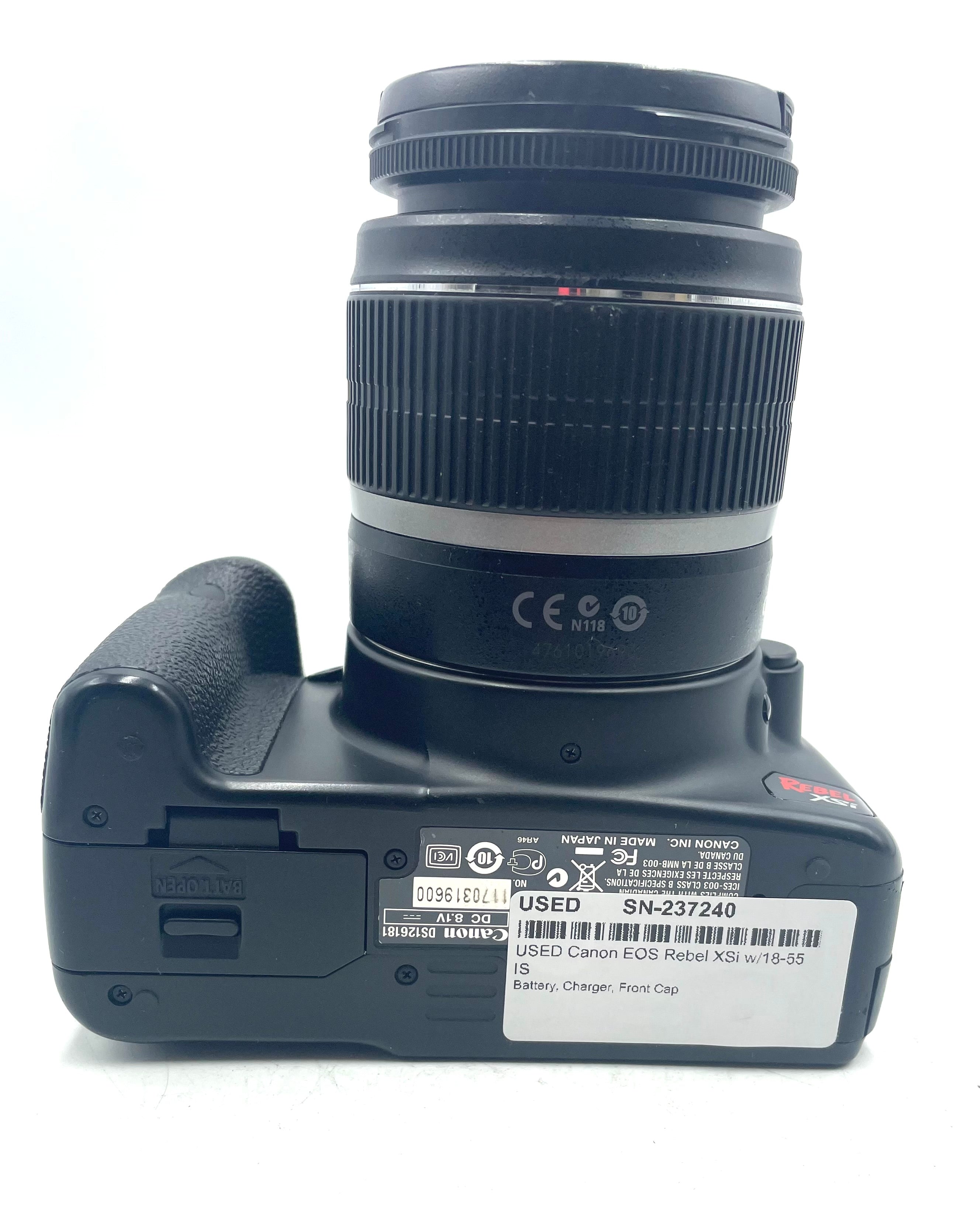 USED Canon EOS Rebel XSi w/18-55 IS