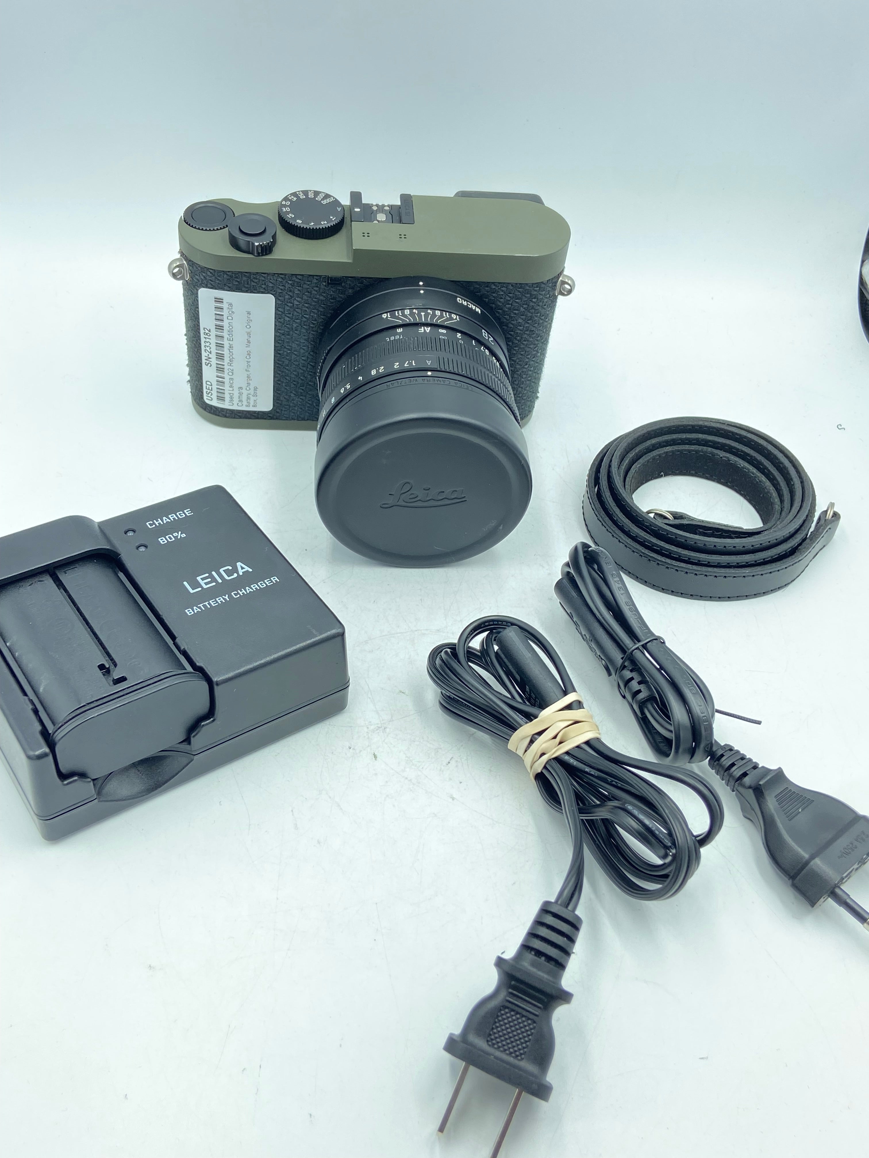 Used Leica Q2 Reporter Edition Digital Camera