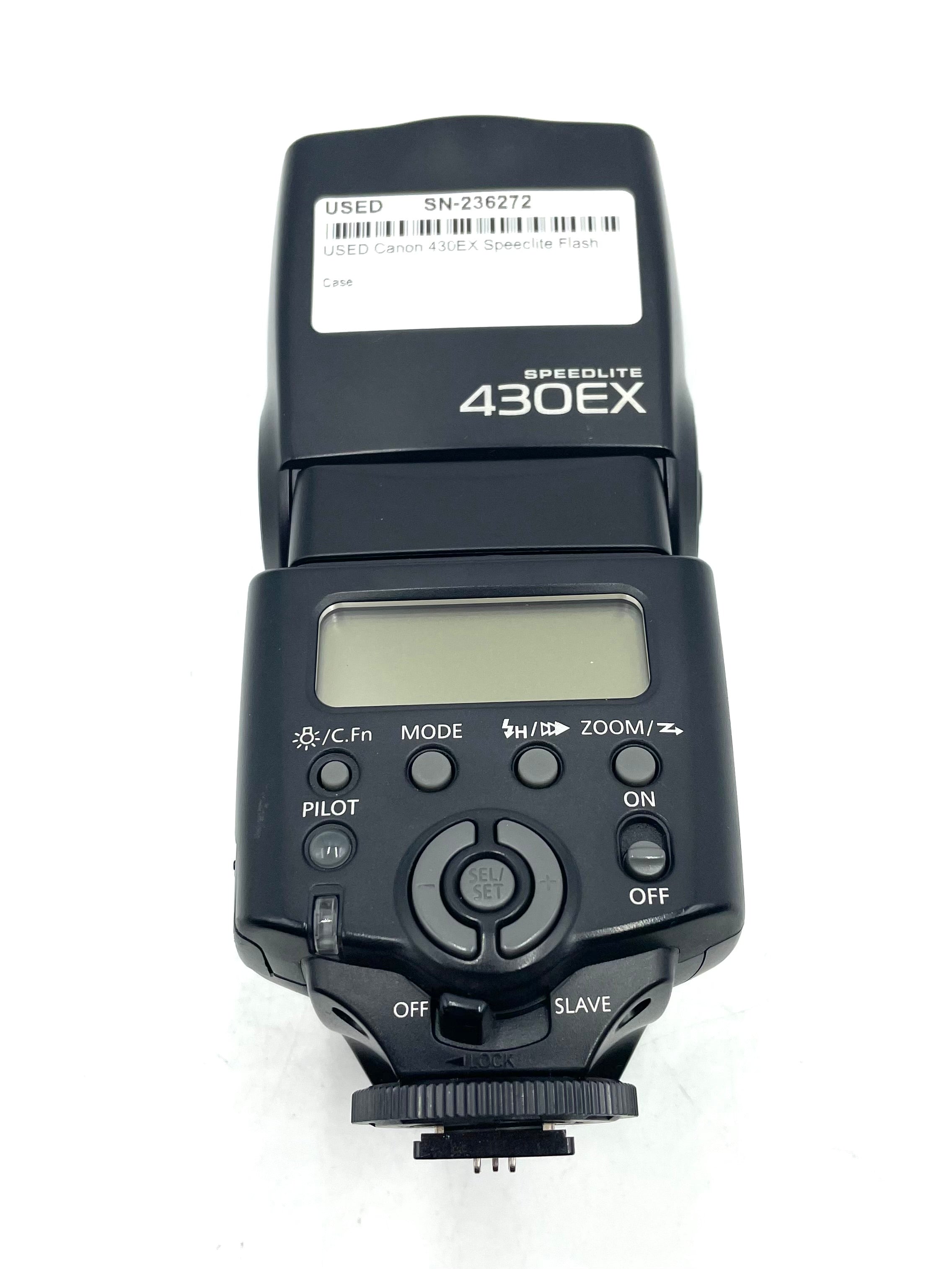 USED Canon 430EX Speedlite Flash