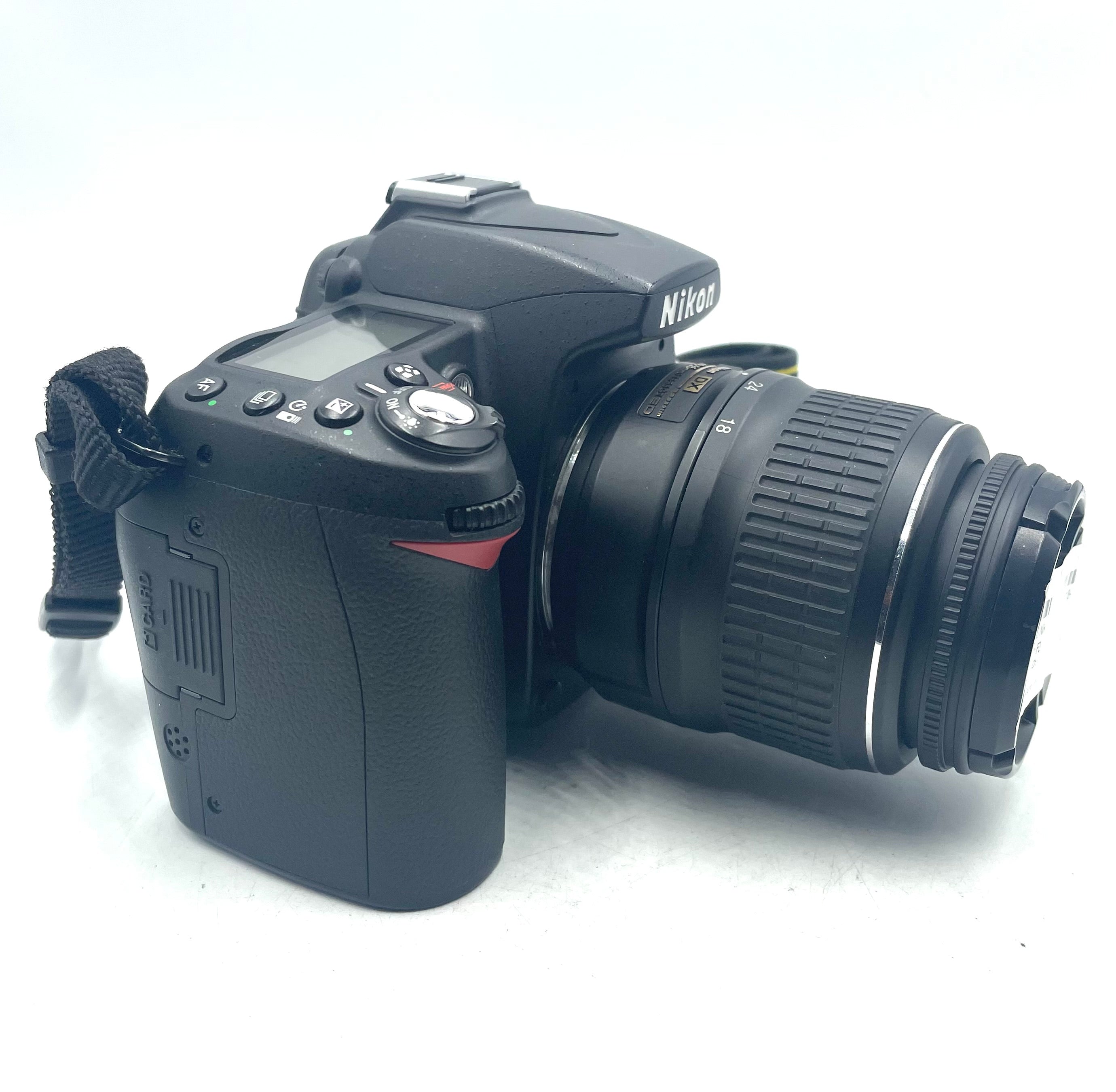 USED Nikon D90 DSLR Camera W/18-55mm F3.5-5.6 Lens