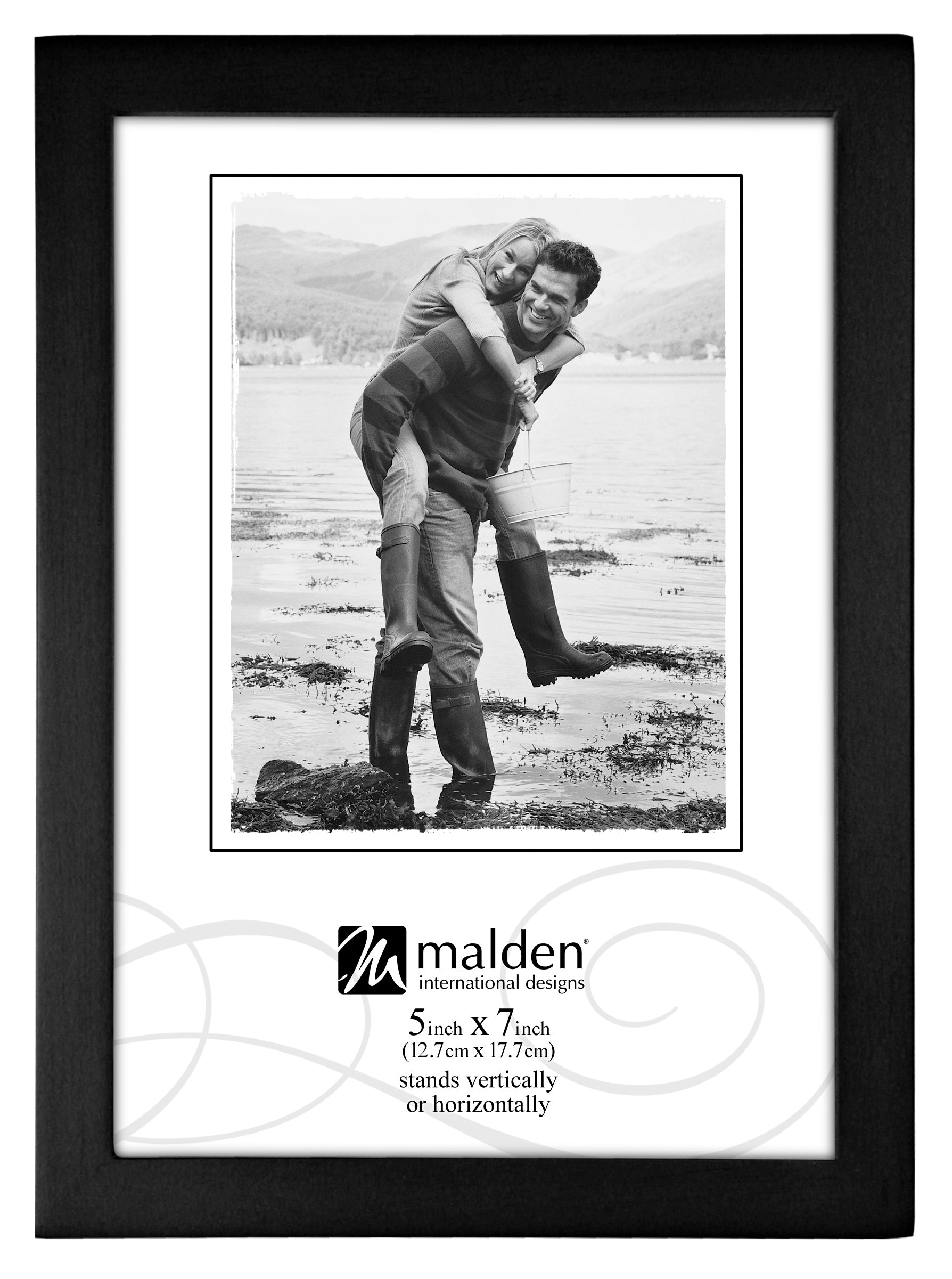 Malden 6416-57 5x7 Concepts Black Frame