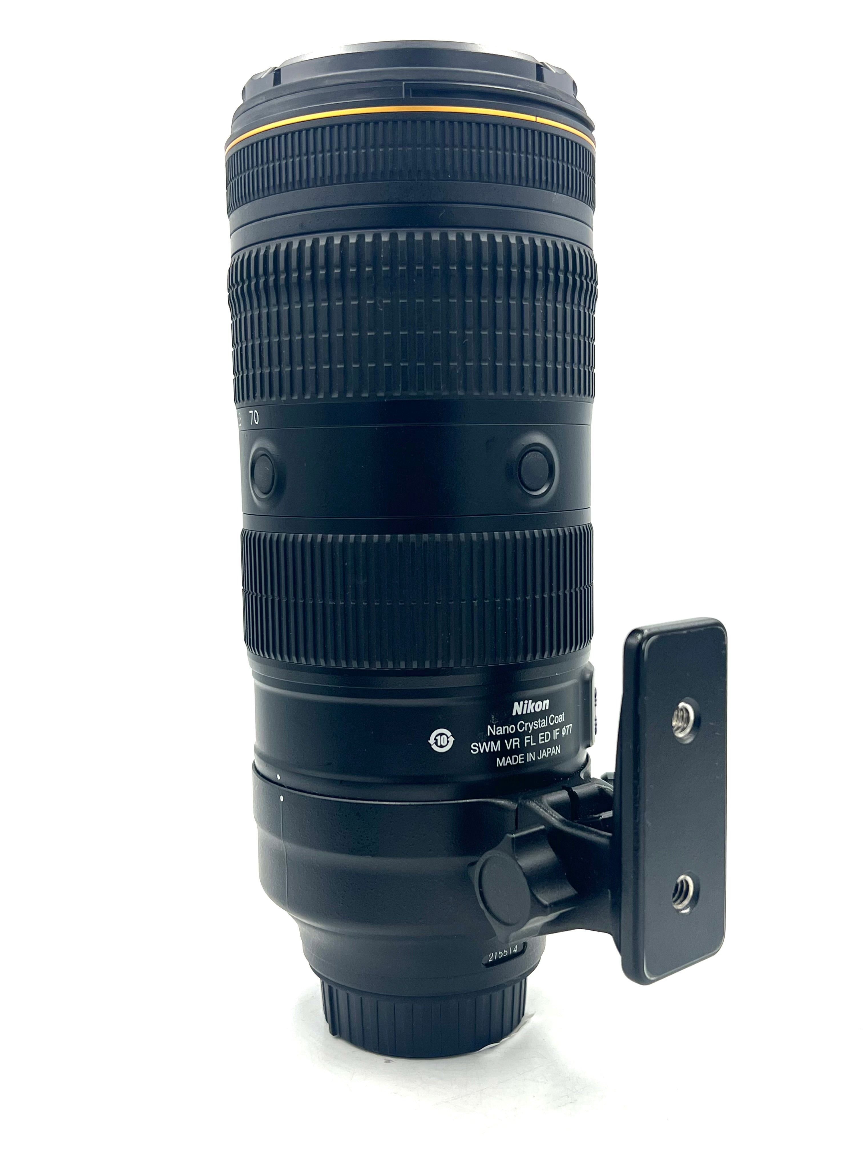 USED Nikon 70-200mm F2.8 E FL ED VR AF-S Lens