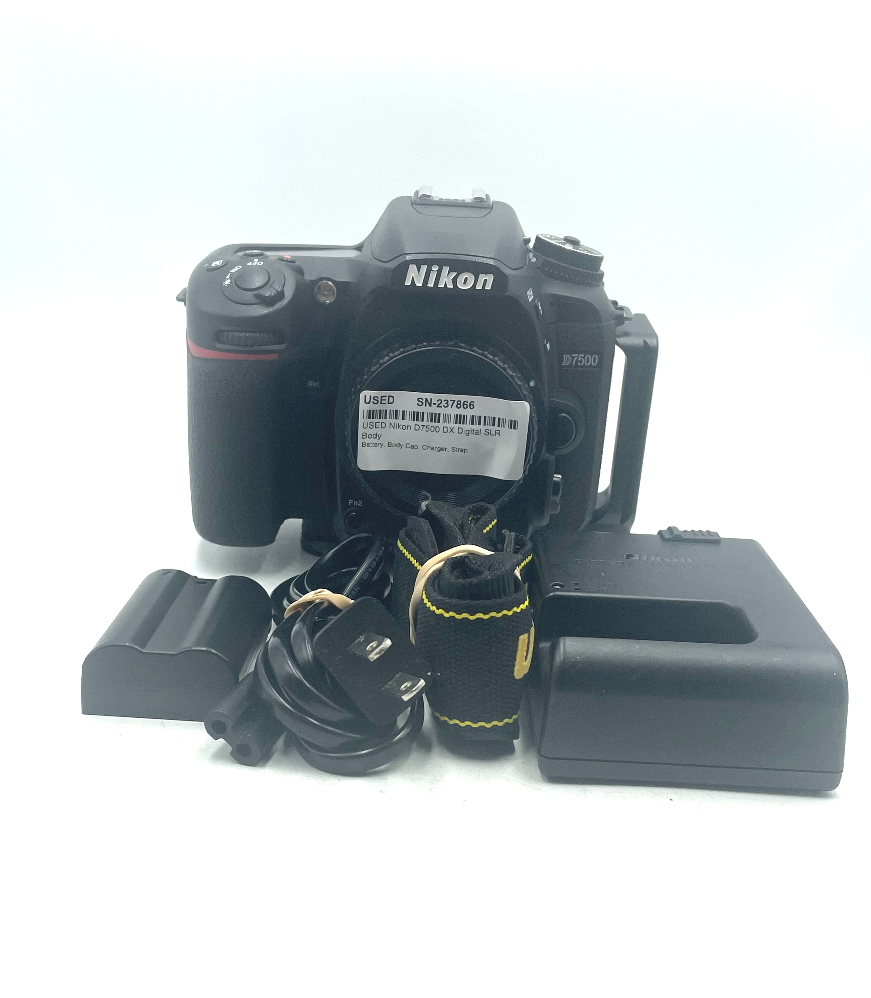 USED Nikon D7500 DX Digital SLR Body