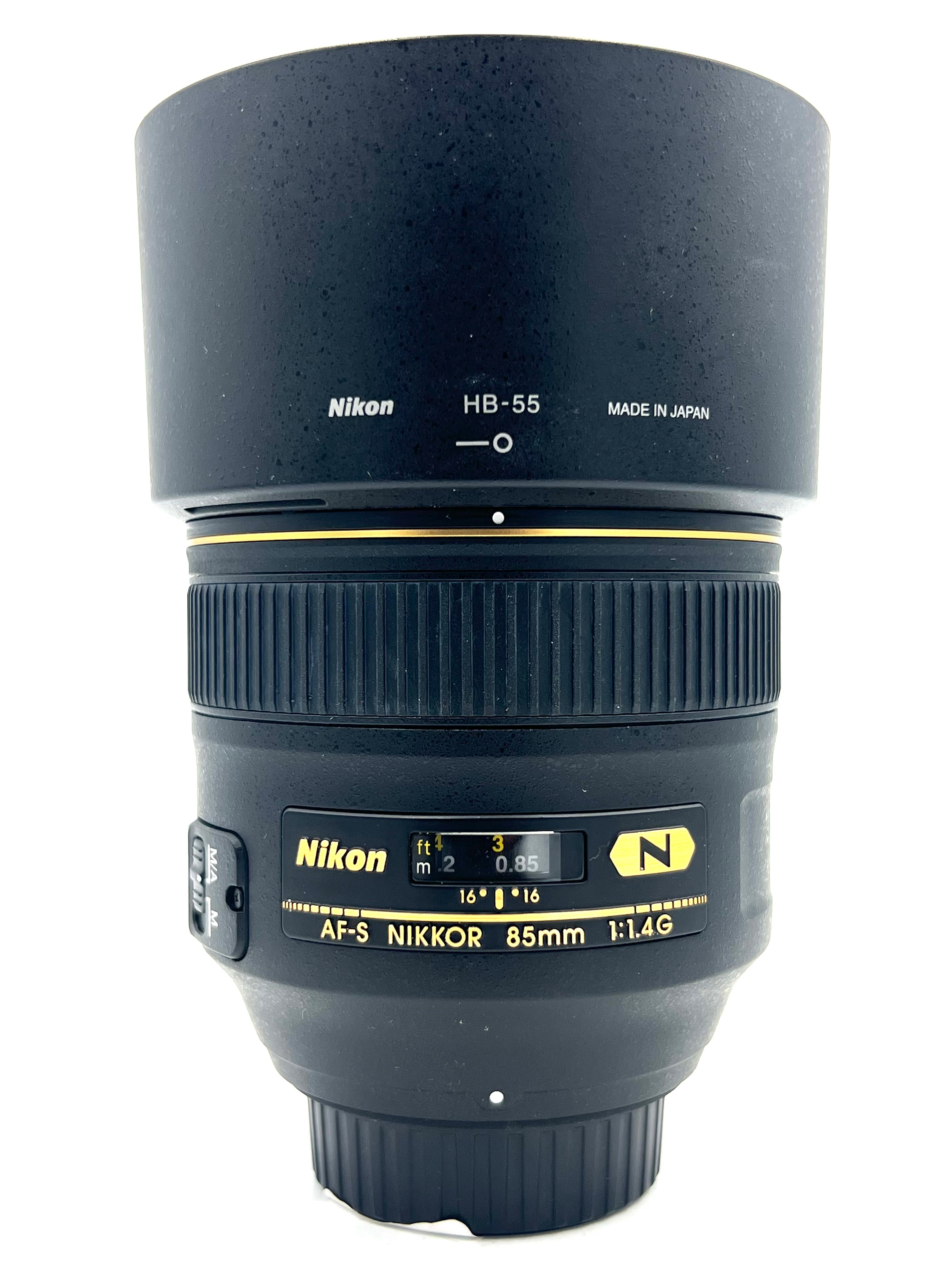 USED Nikon 85mm F1.4 G AF-S Lens