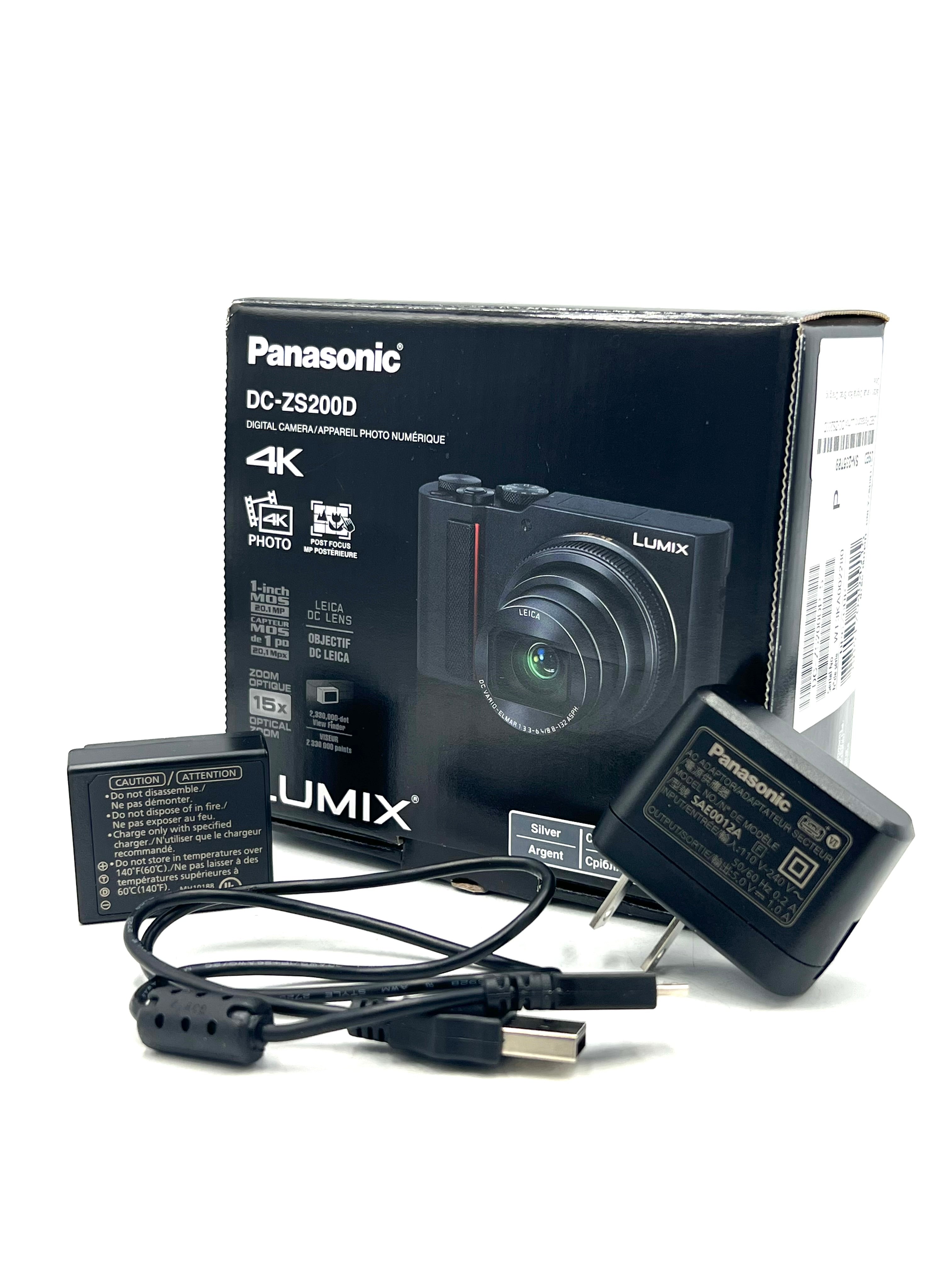 USED Panasonic Lumix DC-ZS200D