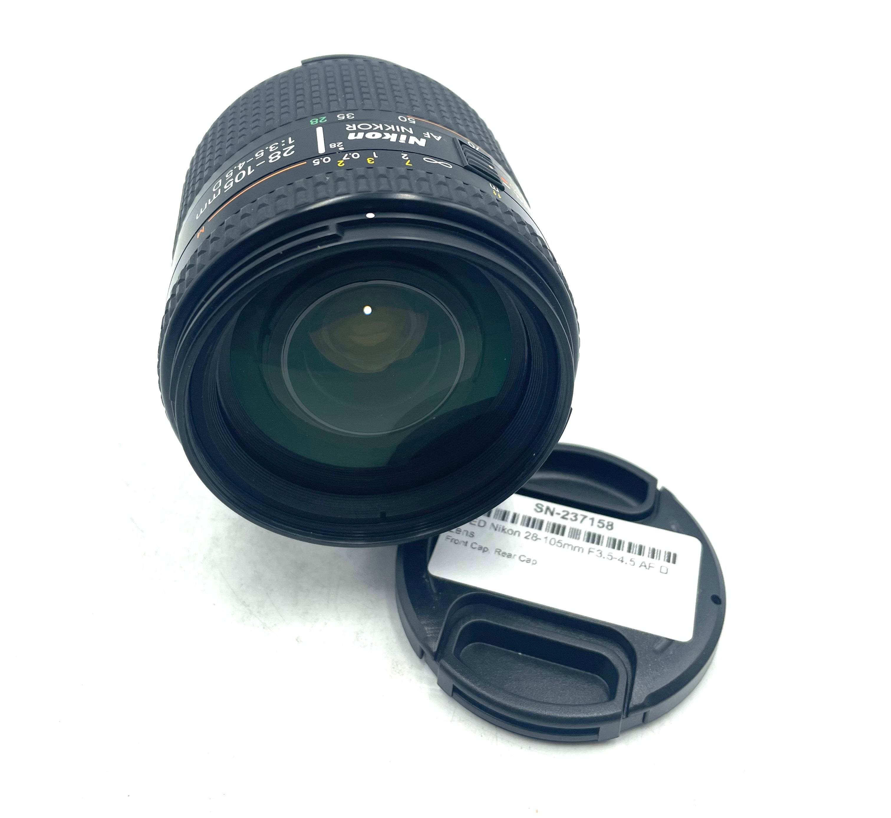 USED Nikon 28-105mm F3.5-4.5 AF D Lens