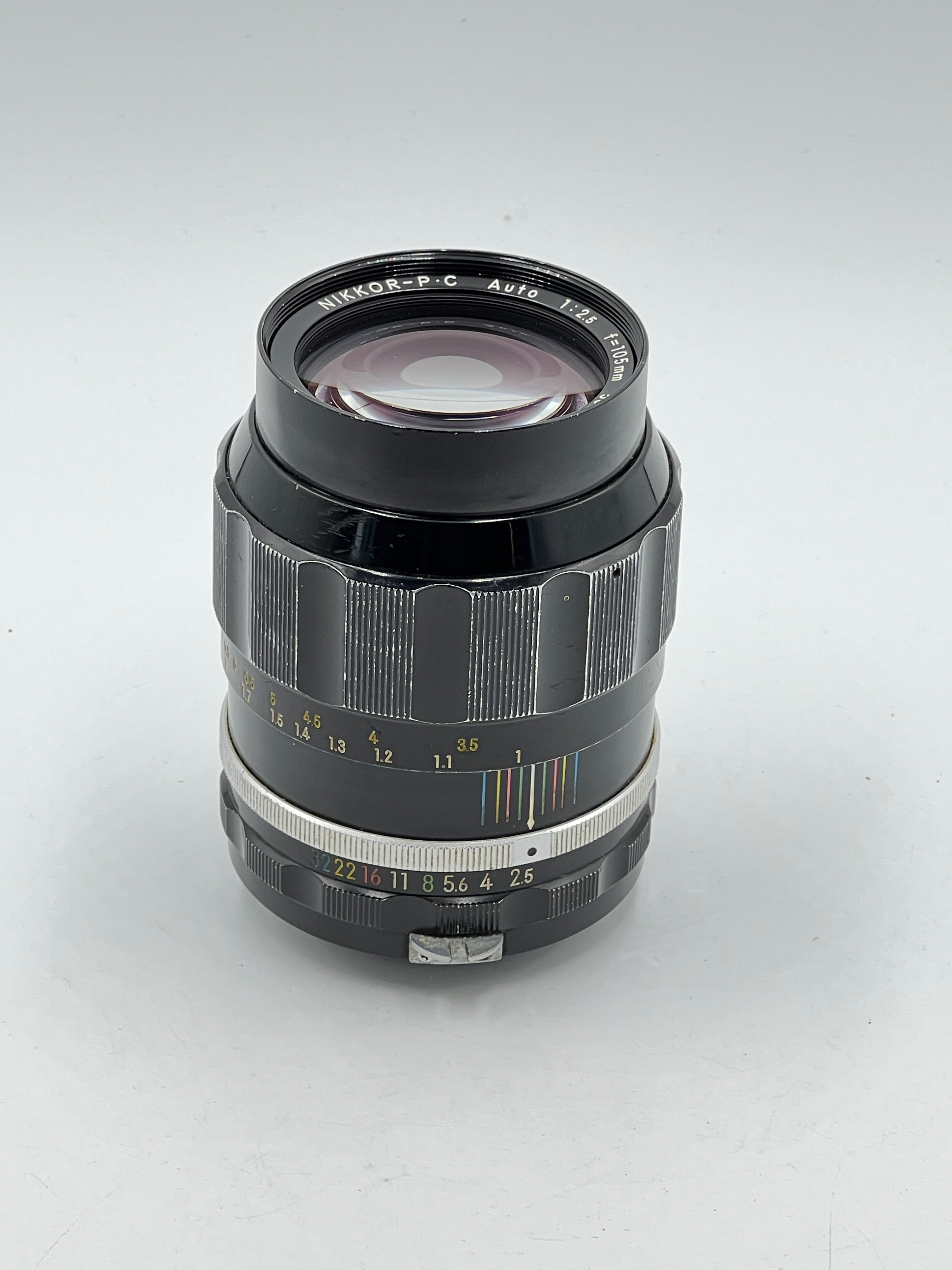 Used Nikon Nikkor-PC 105mm f2.5 Non-AI Portrait Lens