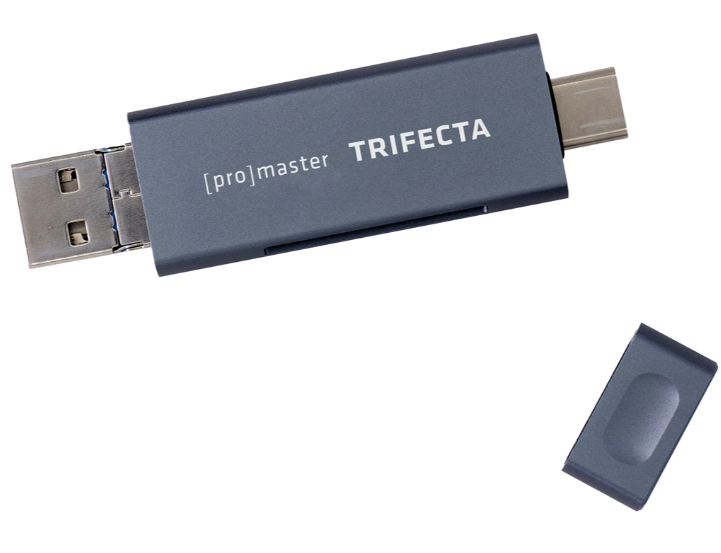 Trifecta UHS-I Card Reader SD & Micro SD