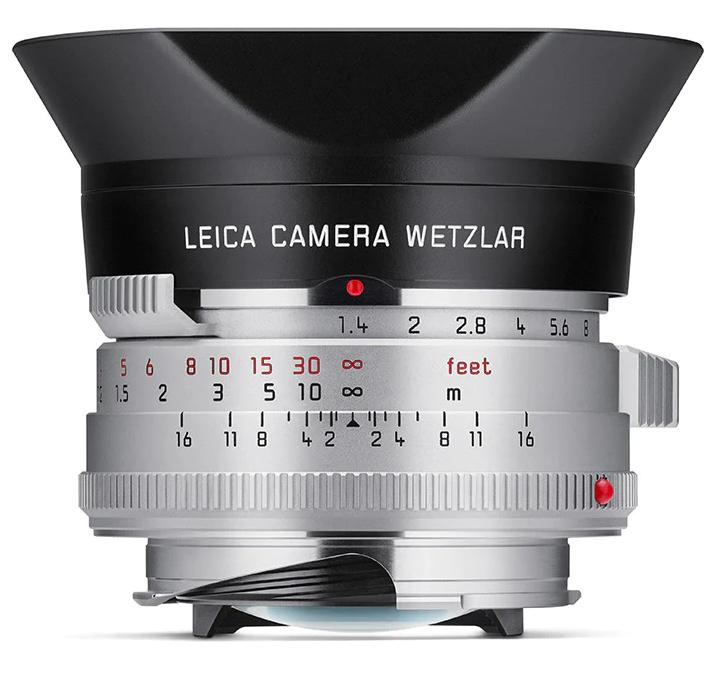 Leica 35mm f/1.4 Summilux-M Lens (Silver)