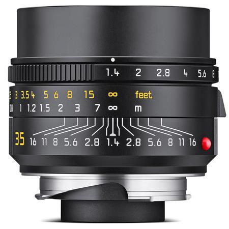 Leica Summilux-M 35mm f/1.4 ASPH. Lens (Black, 2022 Version)