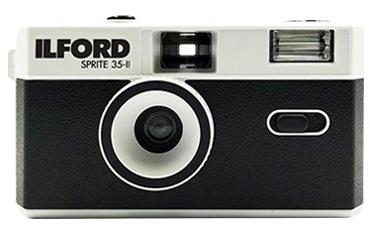 Ilford Sprite 35-II Film Camera (Black & Silver)