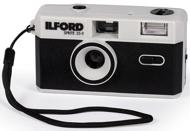 Ilford Sprite 35-II Film Camera (Black & Silver)