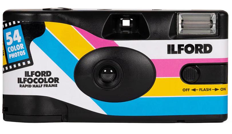 Ilford Ilfocolor Half Frame Single Use Camera (54 Exposures)