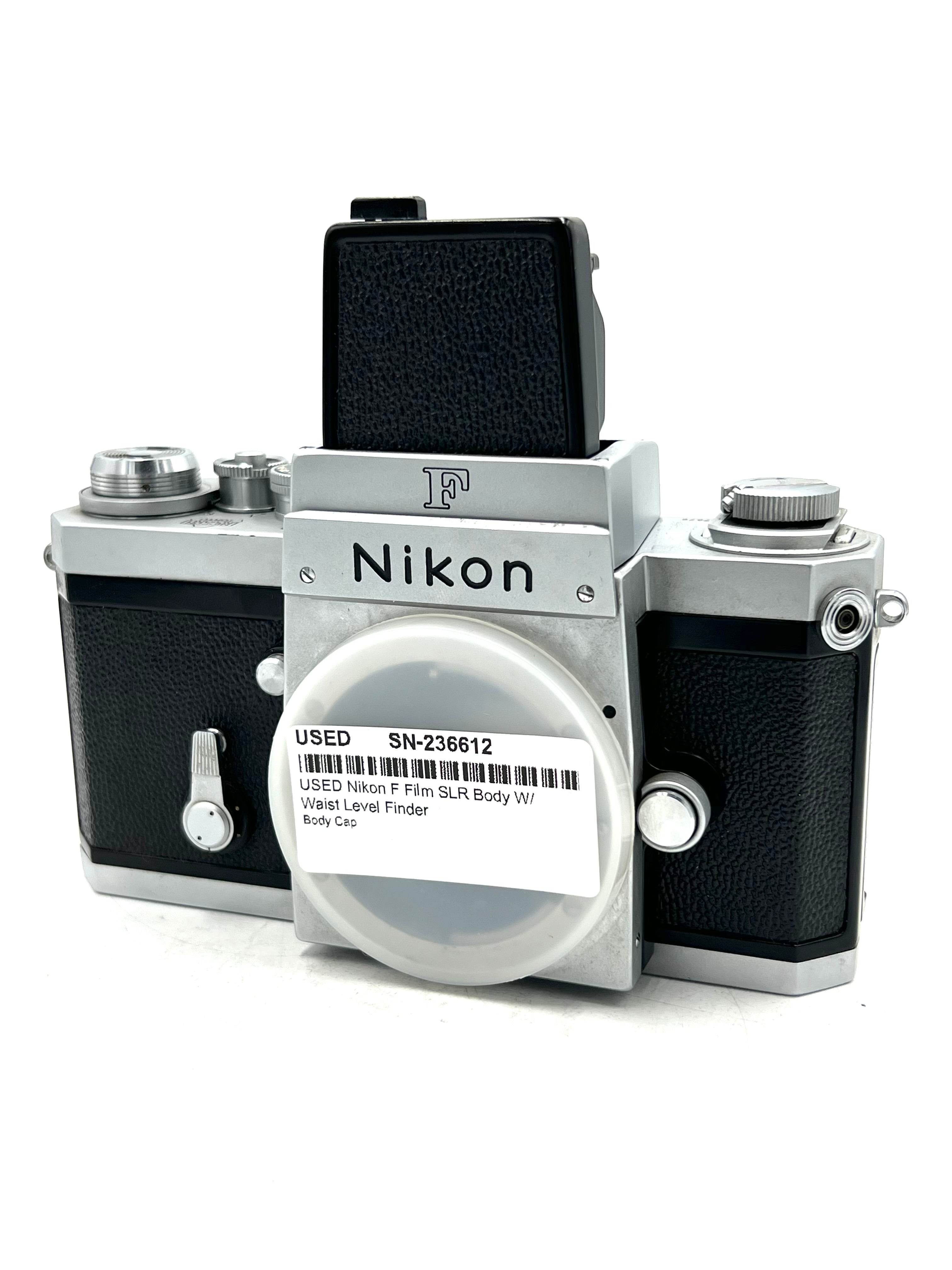 USED Nikon F Film SLR Body W/ Waist Level Finder