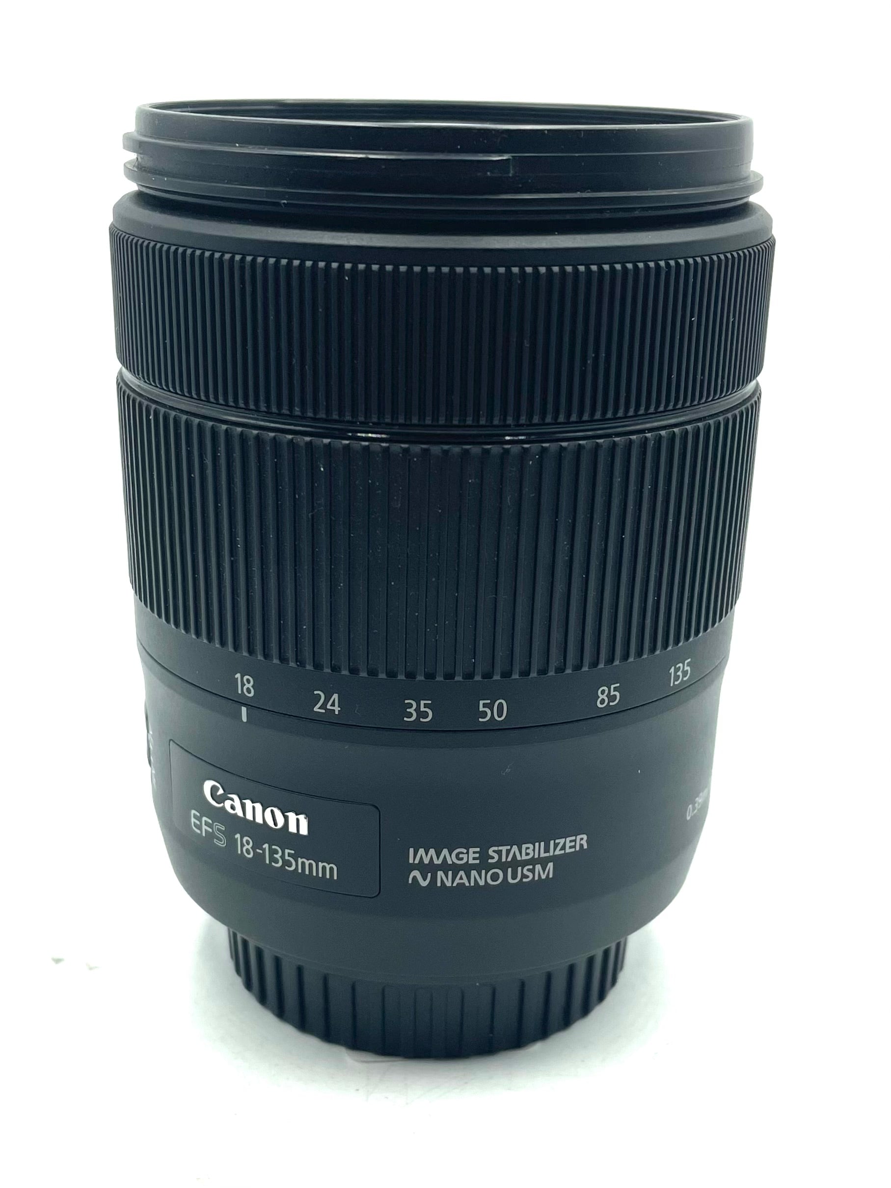 USED Canon EF-S 18-135mm f3.5-5.6 IS Nano USM Lens