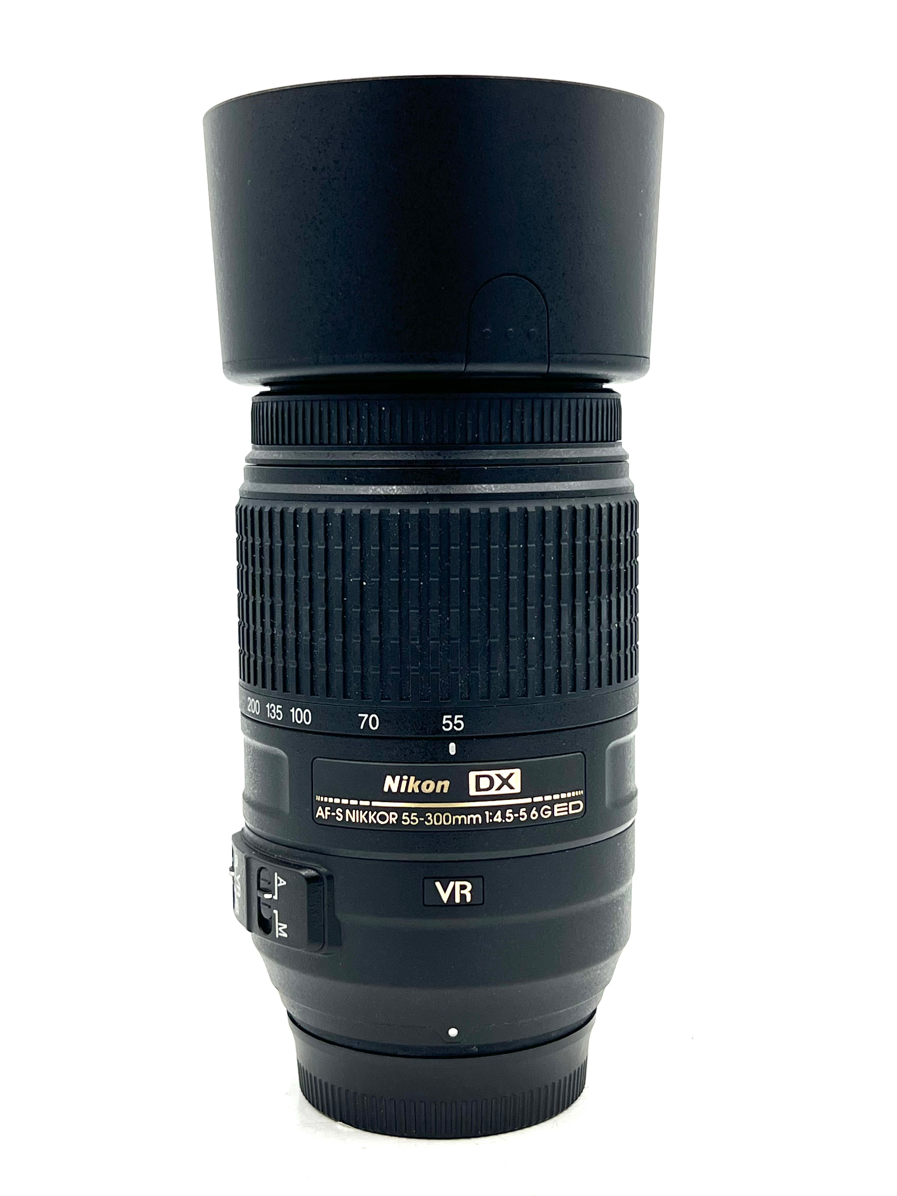 USED Nikon 55-300mm F4.5-5.6 G VR AF-S DX Lens