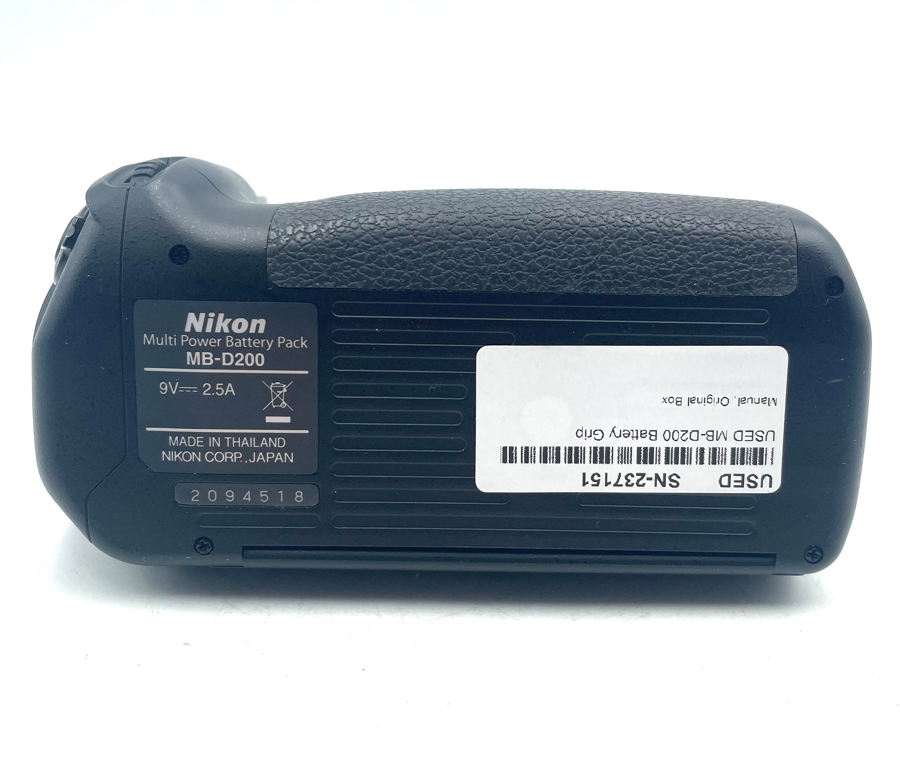 USED MB-D200 Battery Grip