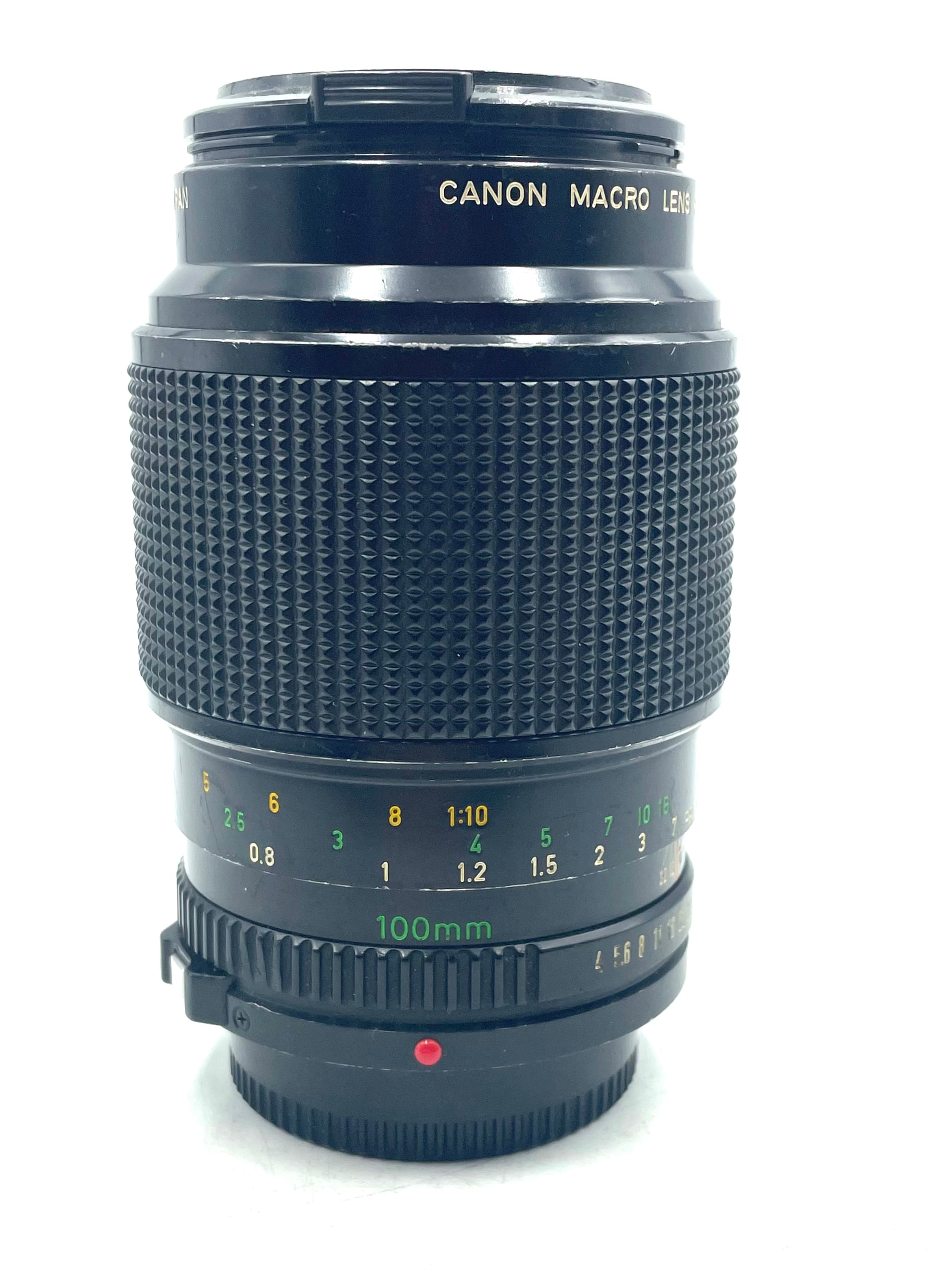 Used Canon 100mm f4 FD Macro w/ Extension Tube