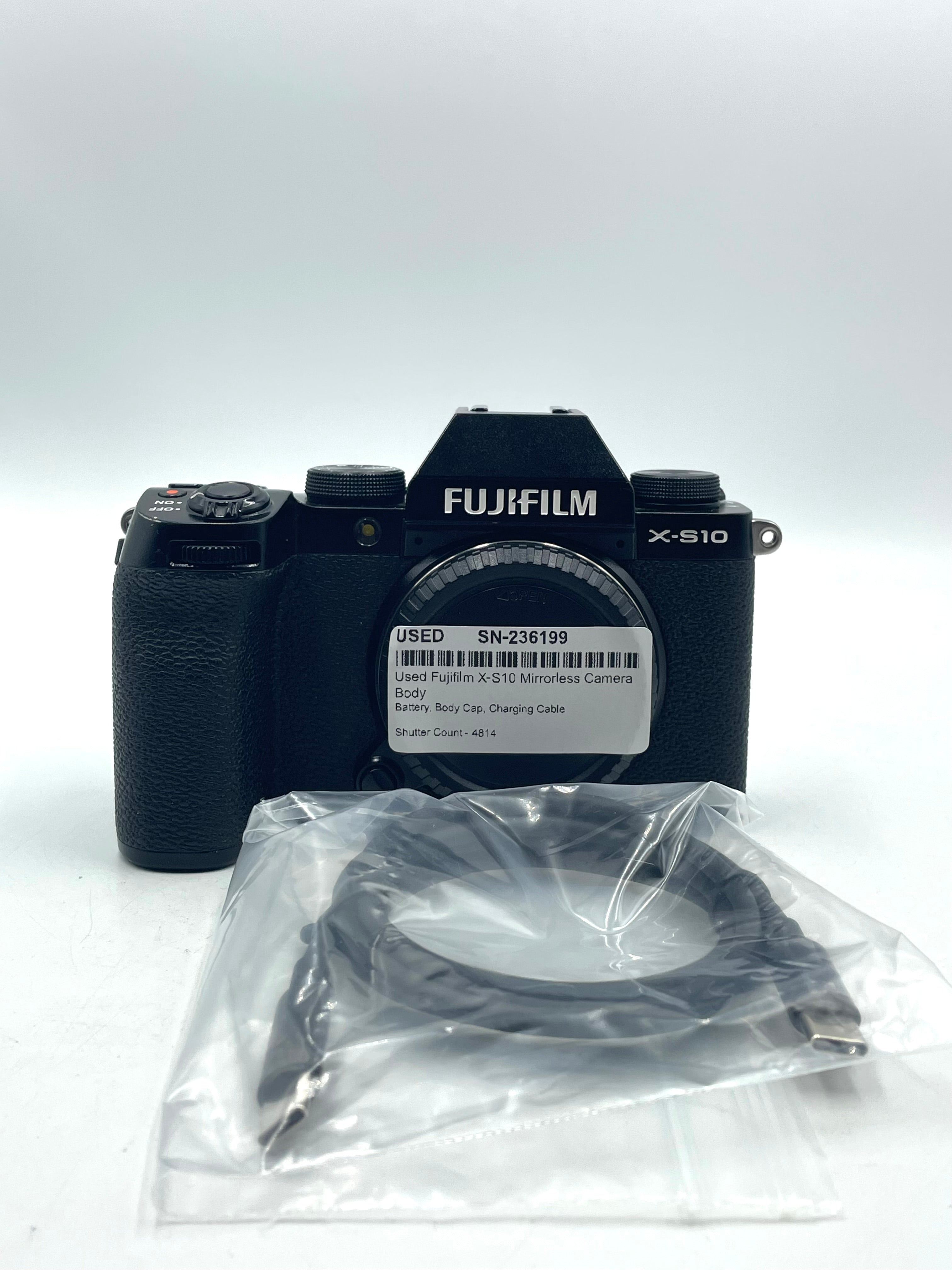 Used Fujifilm X-S10 Mirrorless Camera Body