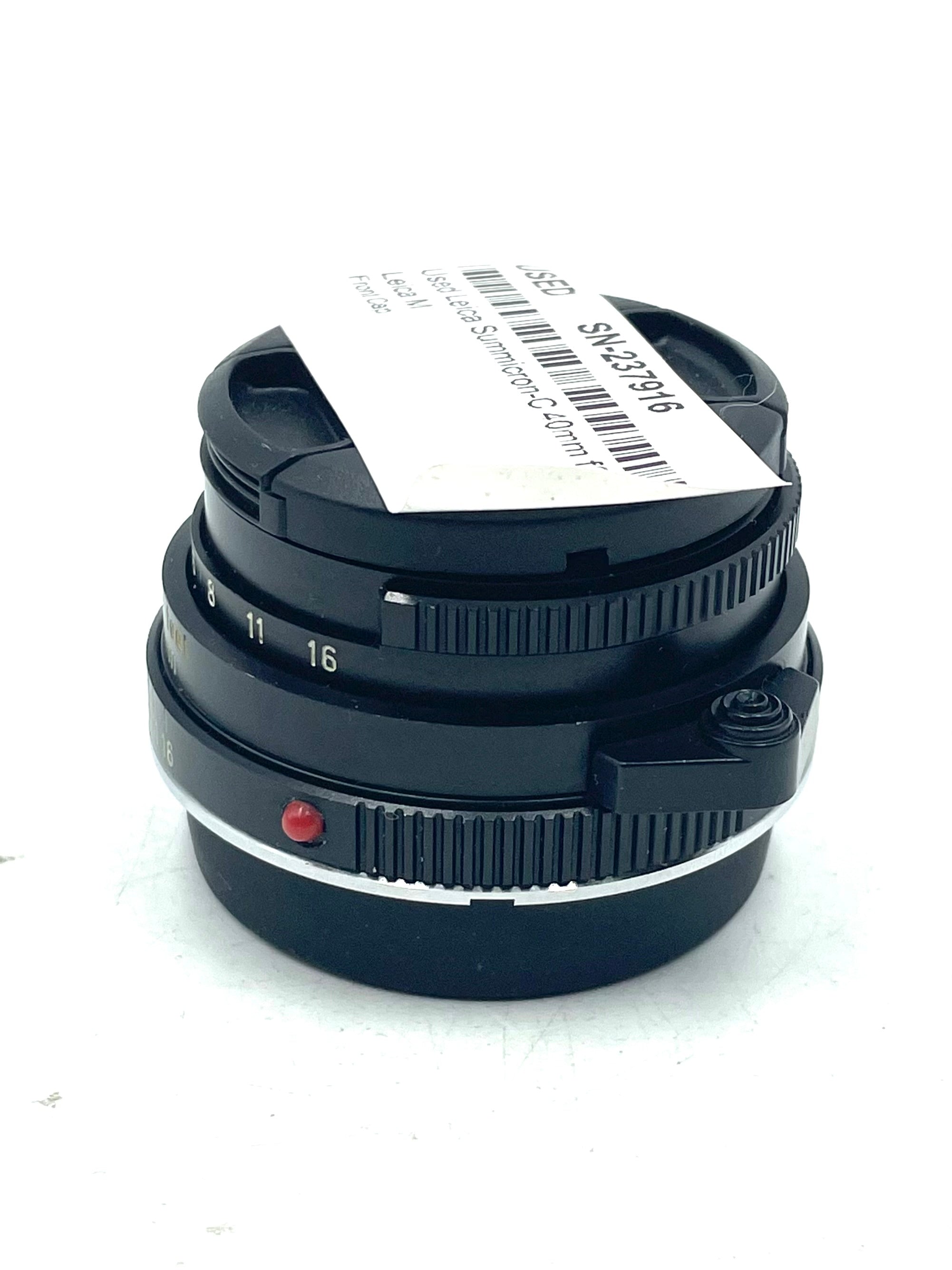 Used Leica Summicron-C 40mm f2 for Leica M