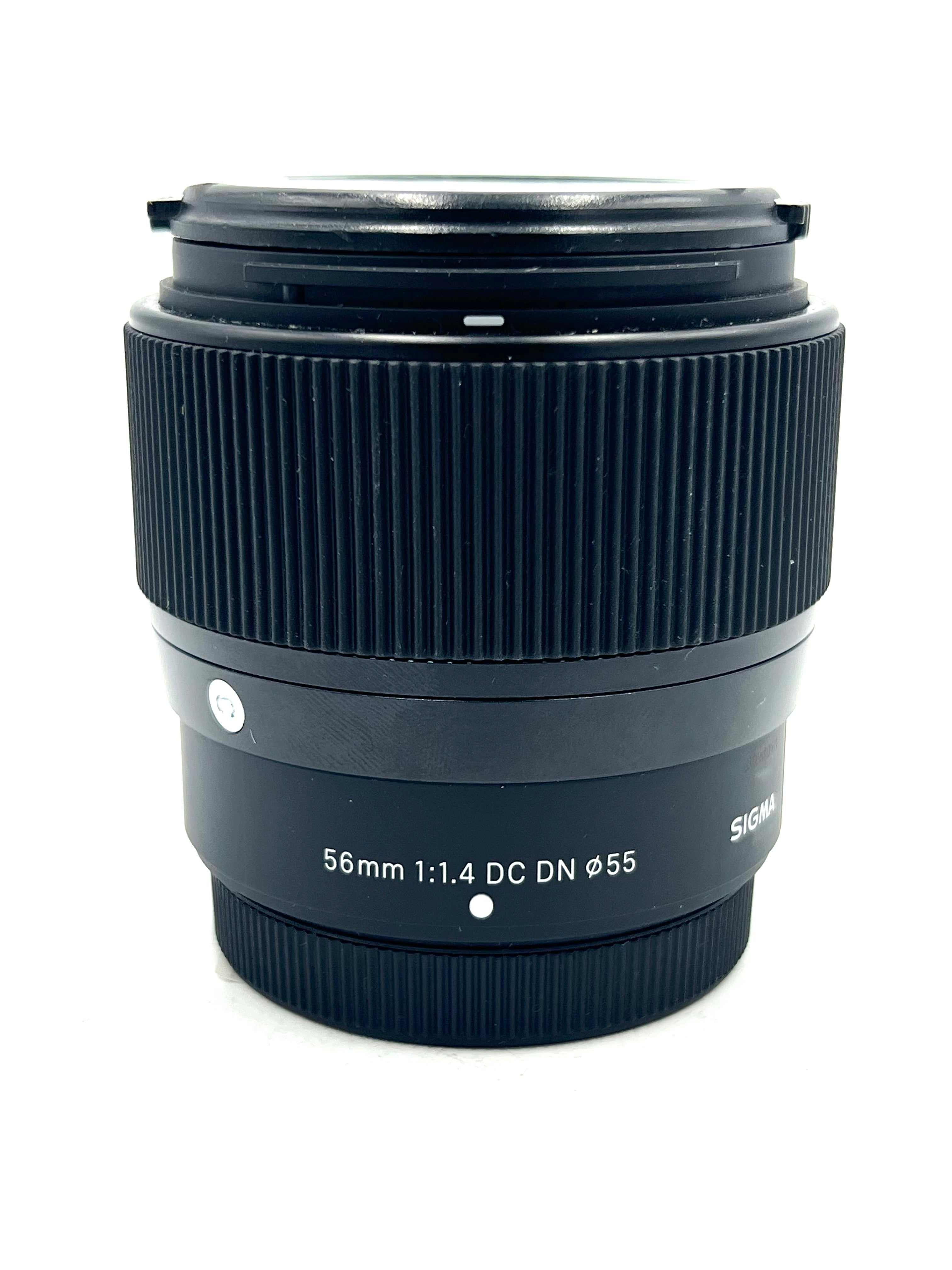 Used Sigma 56mm f/1.4 DC DN Contemporary Lens for FUJIFILM X