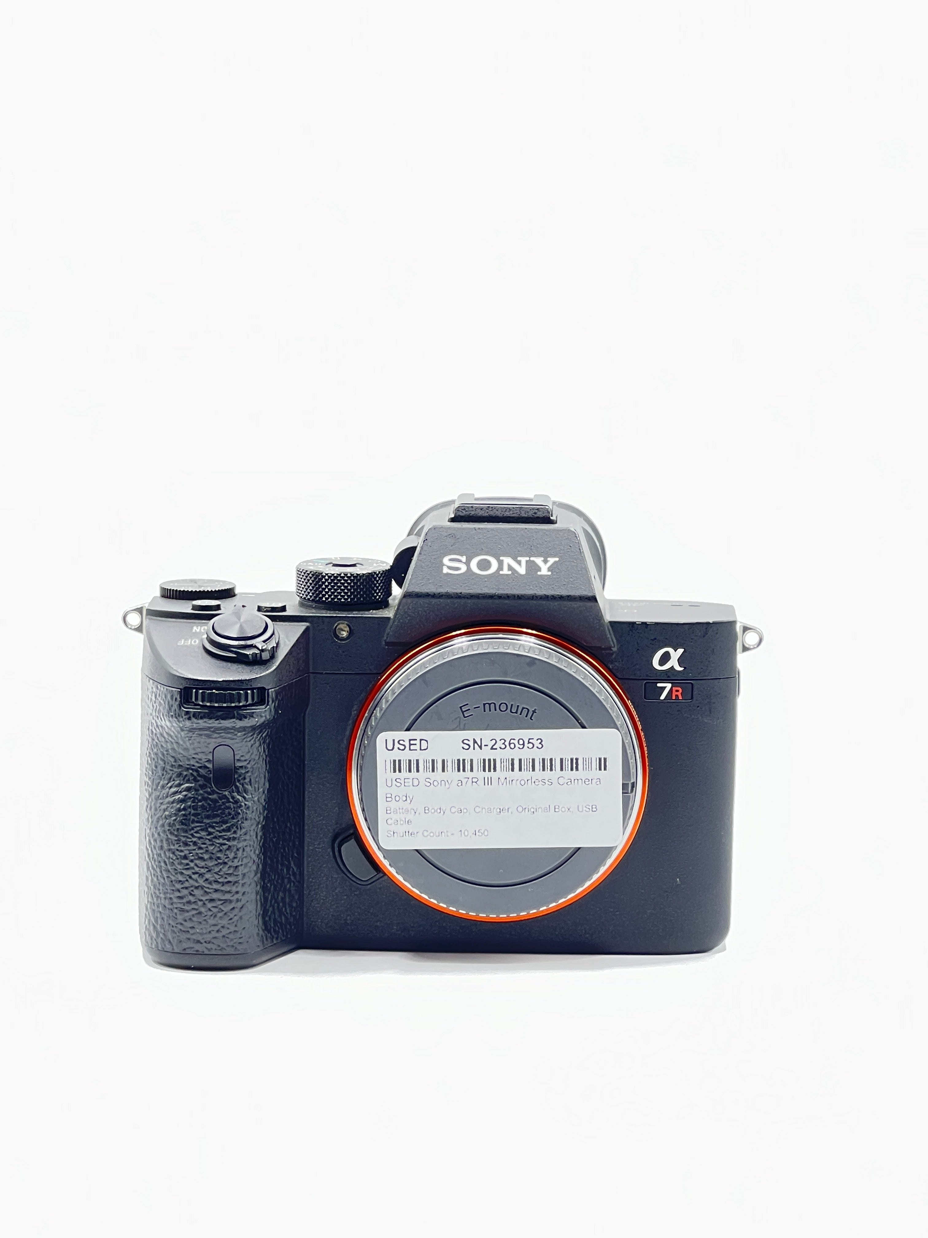 USED Sony a7R III Mirrorless Camera Body