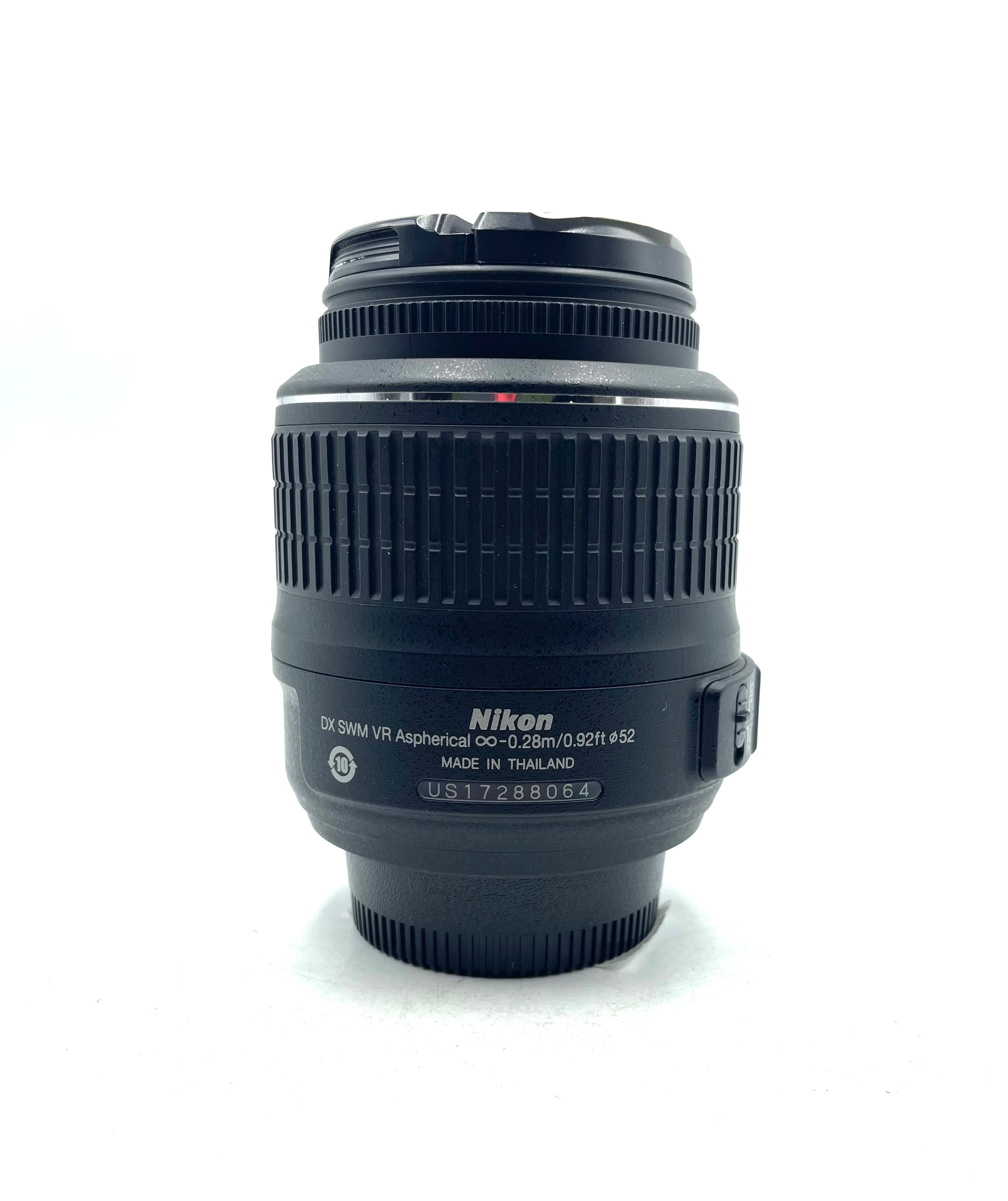 USED Nikon 18-55mm F3.5-5.6 AF-S DX VR