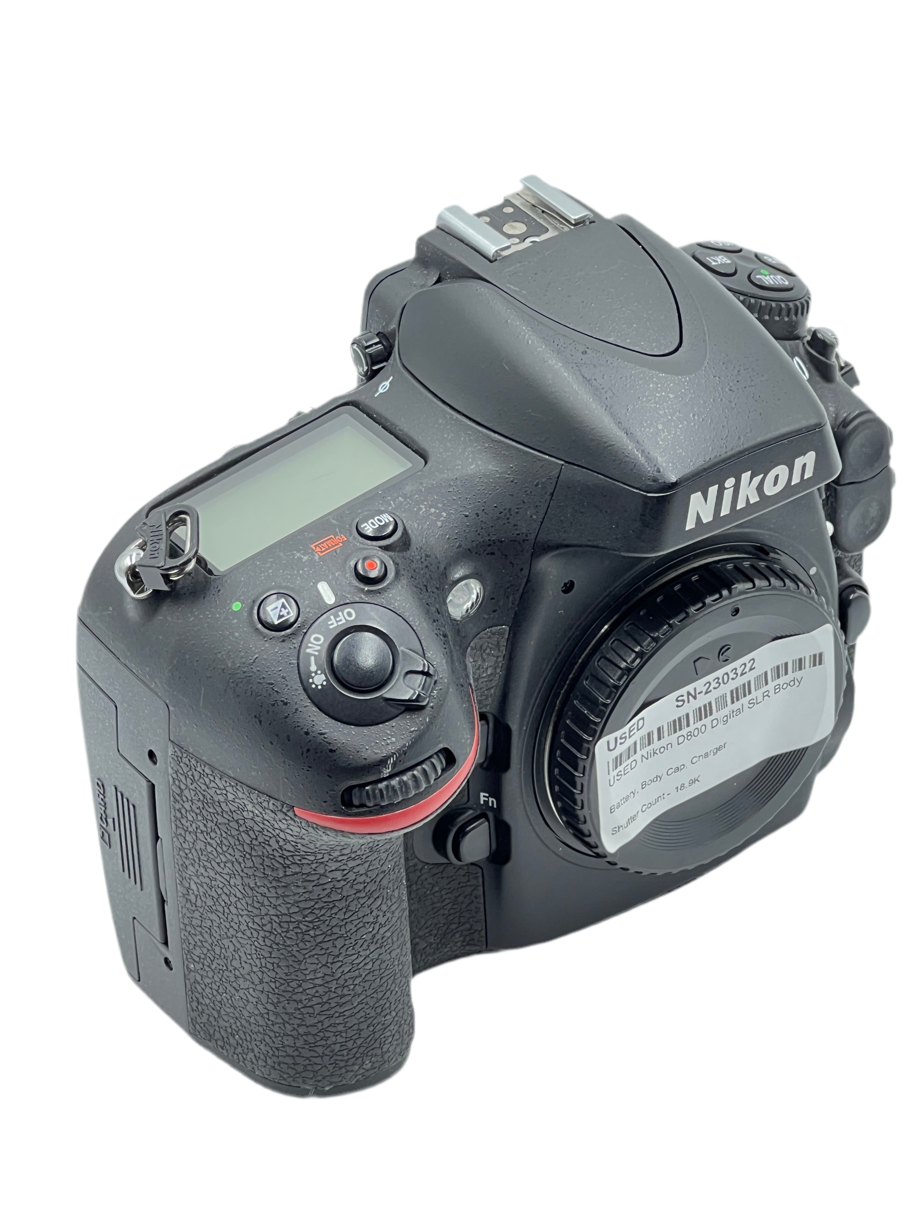 USED Nikon D800 Digital SLR Body