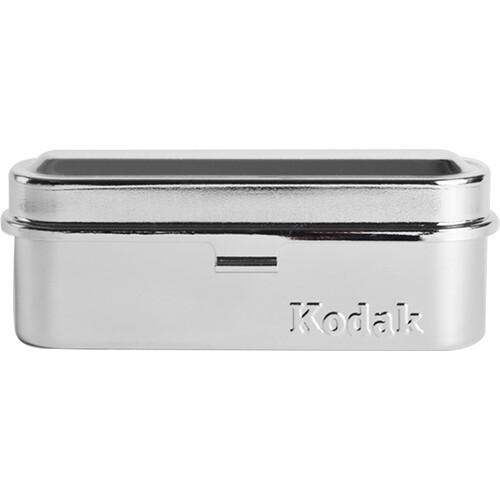 Kodak Steel 135mm Film Case (Silver Lid/Silver Body)