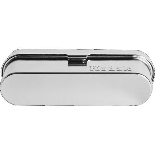 Kodak Steel 135mm Film Case (Silver Lid/Silver Body)