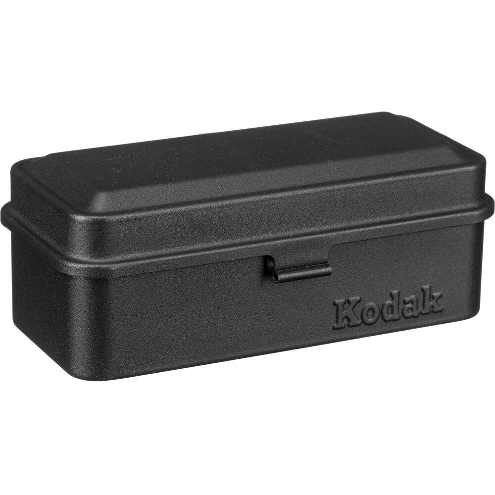 Kodak Steel 120/135mm Film Case (Black Lid/Black Body)