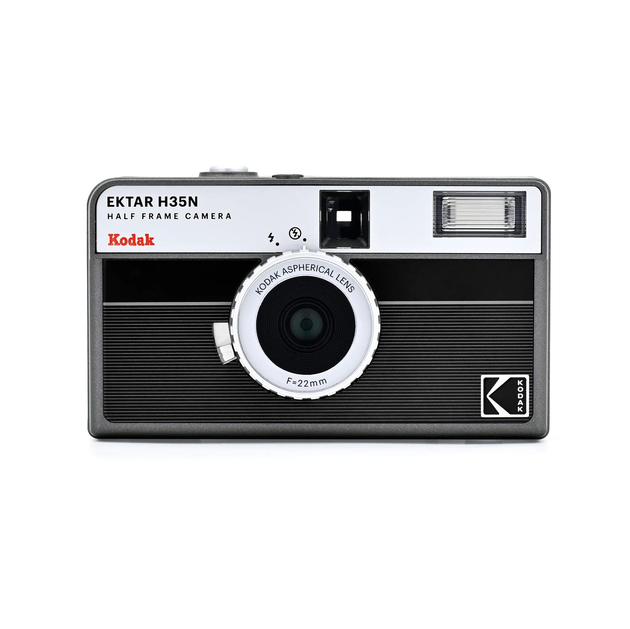 Kodak Ektar H35N Half-Frame Film Camera (Striped Black)