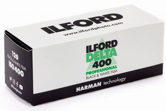 Ilford Delta 400 Professional Black and   and White Negative Film (120 Roll Film)