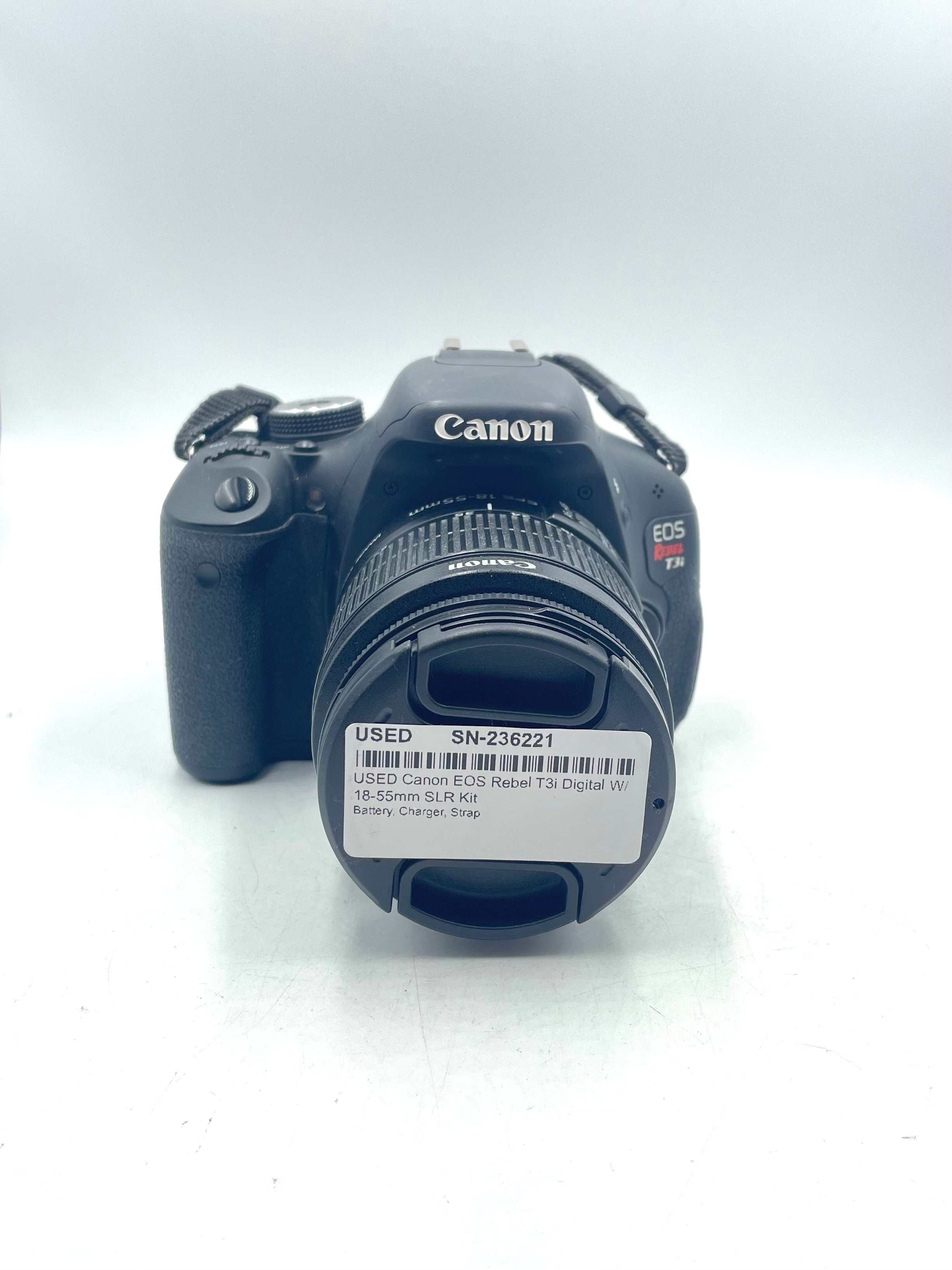 USED Canon EOS Rebel T3i Digital W/ 18-55mm SLR Kit