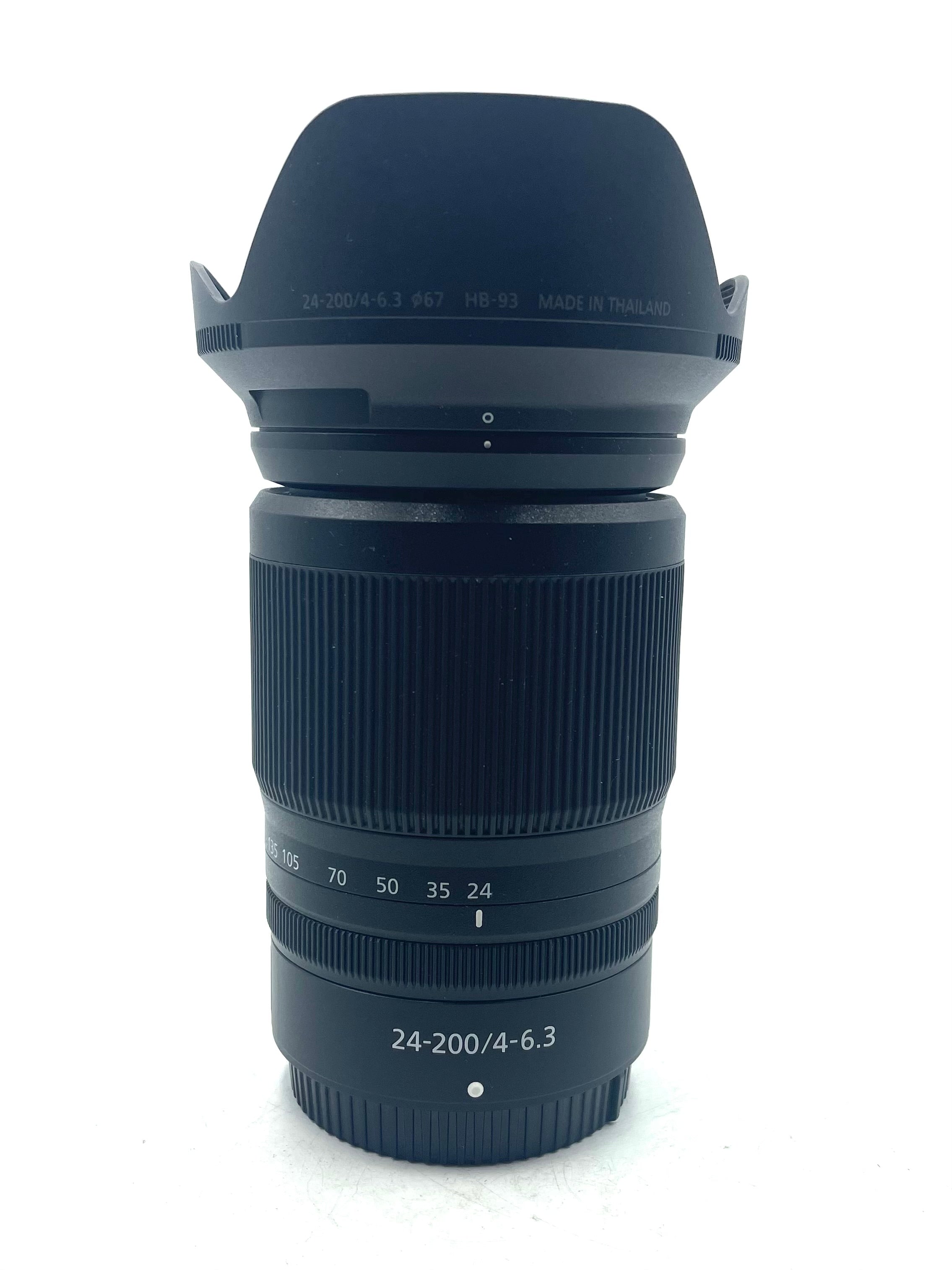 Used Nikon Z 24-200mm F4-6.3 VR Lens