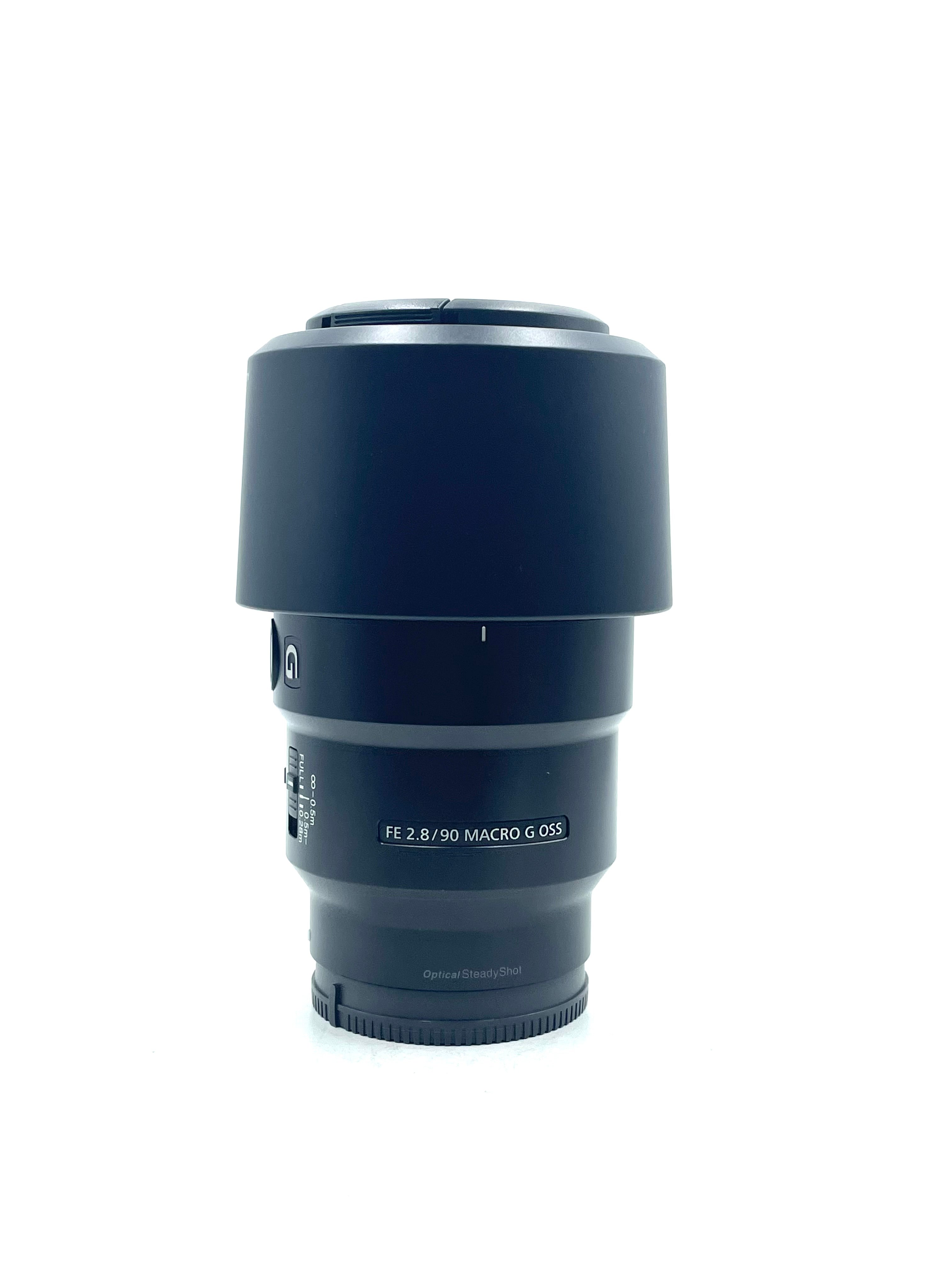 USED Sony 90mm F2.8 FE Macro G OSS Lens (Full Frame E-Mount)