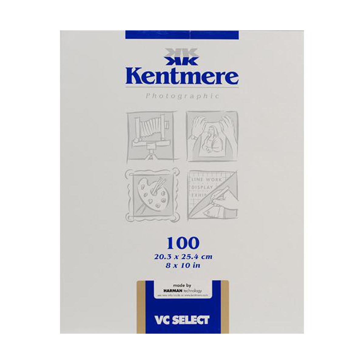 Kentmere Select Variable Contrast Resin Coated Paper (8 x 10", Glossy, 100 Sheets)