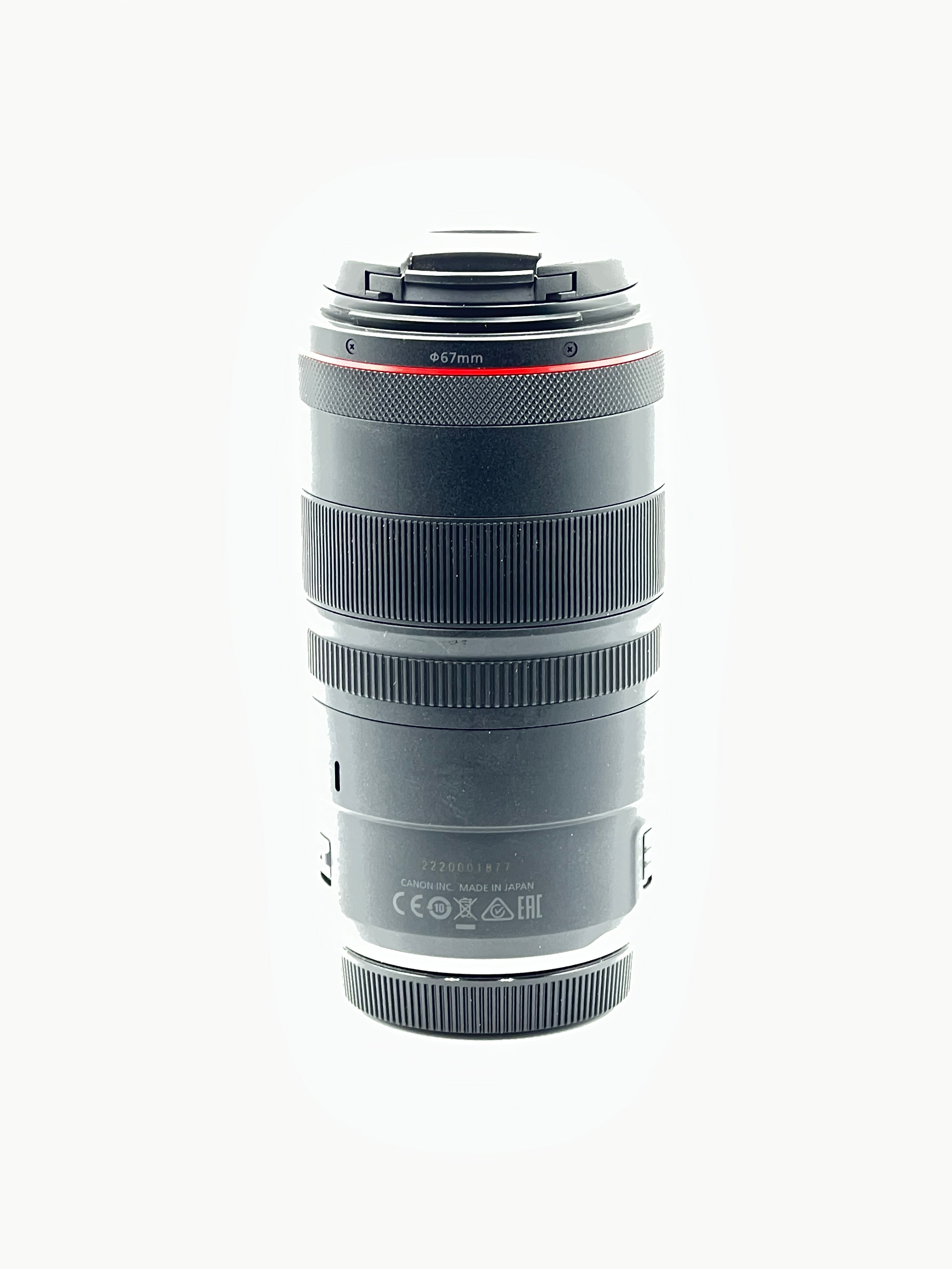 Used Canon RF 100mm F2.8 L MACRO IS USM Lens