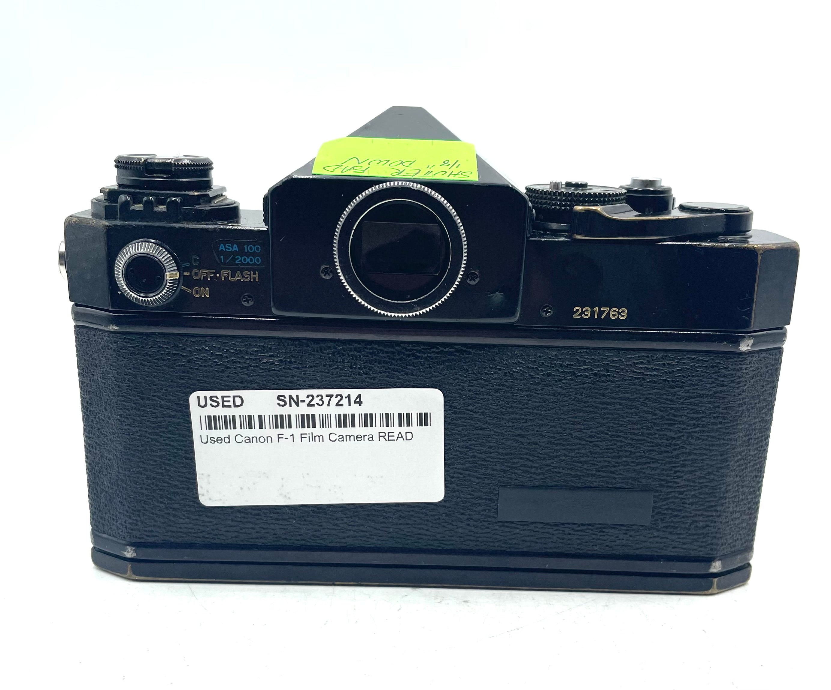 Used Canon F-1 Film Camera READ