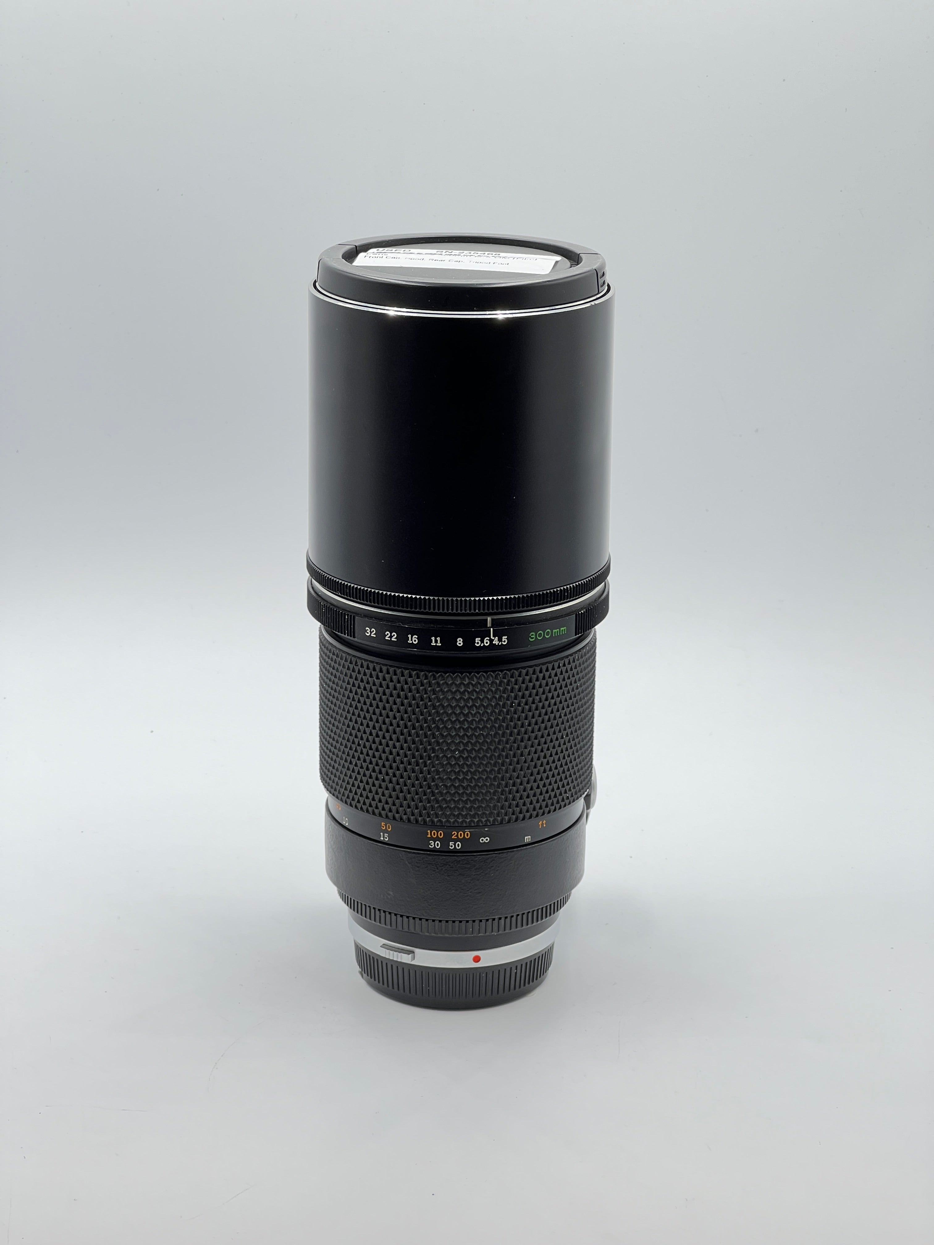 Used Olympus 300mm f4.5 OM [Film] Lens