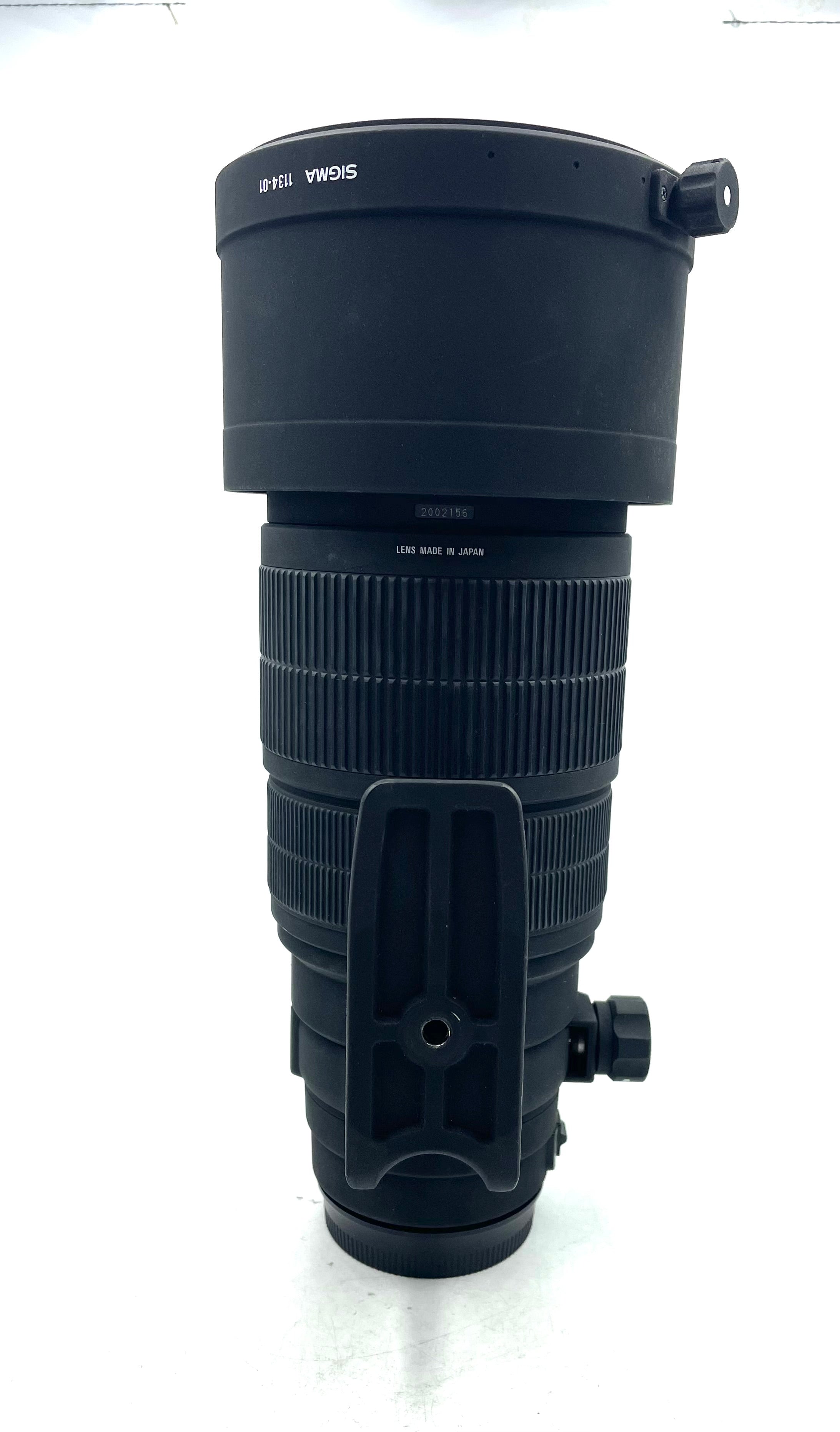 USED Sigma 120-300mm 2..APO EX IF lens for Canon