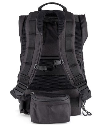 Jasper 2.0 Medium Rolltop Backpack (7.5 + 9 L Black)